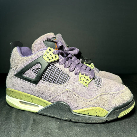 Air Jordan 4 Retro Canyon Purple Women's Shoes - Size 8