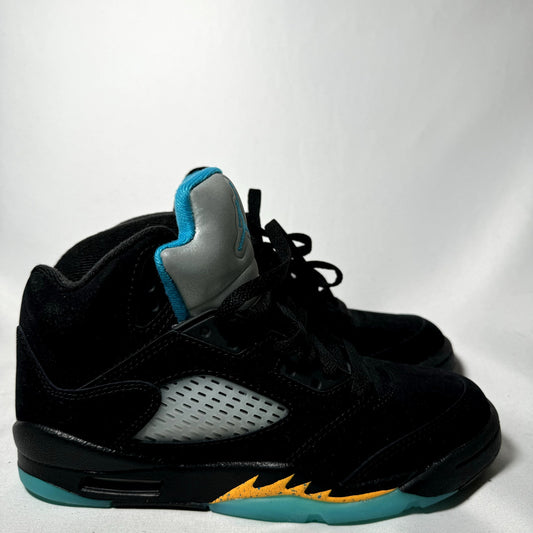 Air Jordan 5 Retro GS Aqua Kids Shoes - Size 4