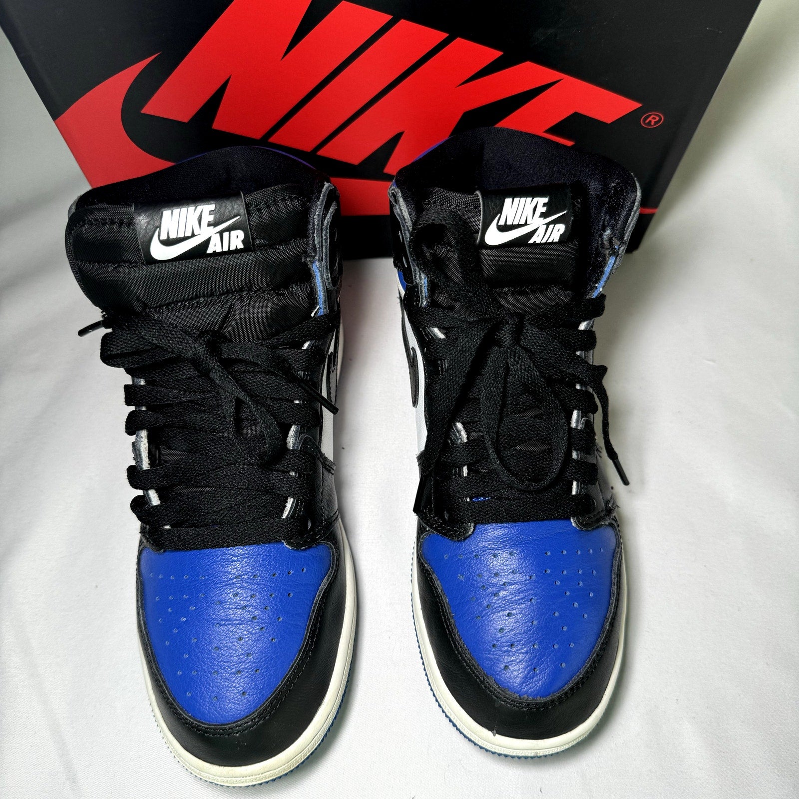 Air Jordan 1 Retro High OG GS Royal Toe 2020 Kids Shoes  - Size 4.5