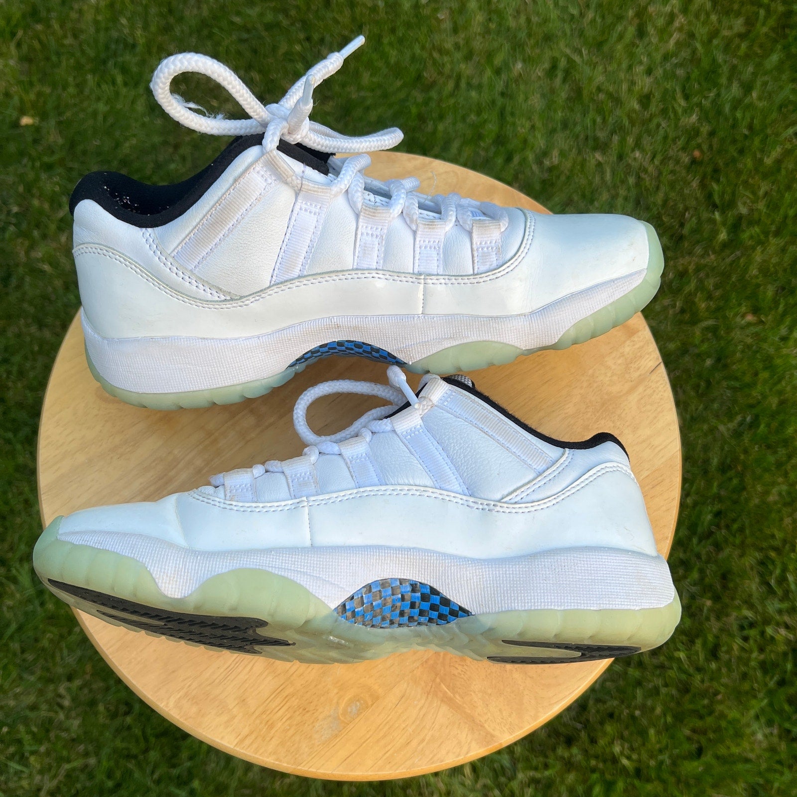 Air Jordan 11 Retro Low GS Legend Blue Kids Shoes - Size 5.5