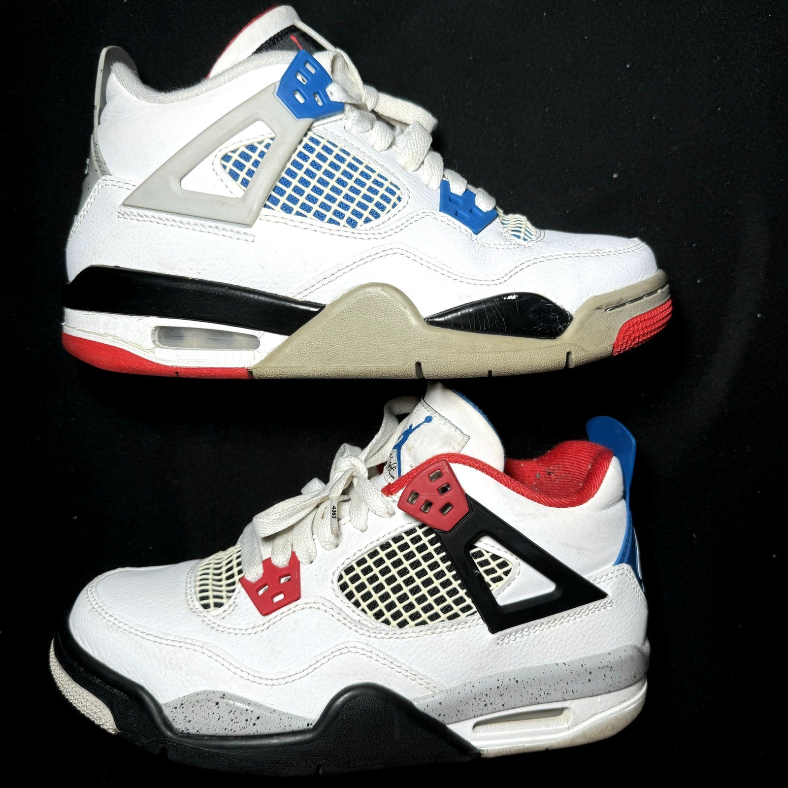 Air Jordan 4 Retro SE GS What The 4 Kids Shoes - Size 4.5