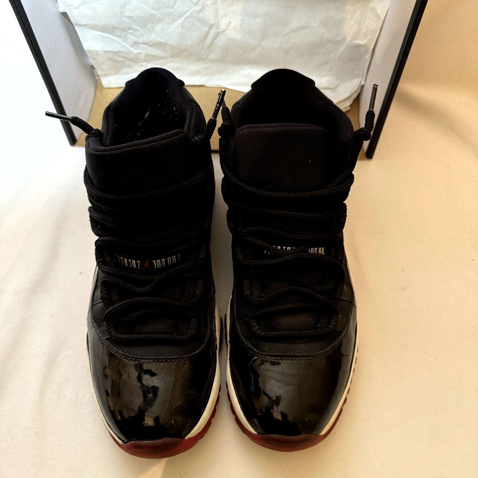 Air Jordan 11 Retro Bred 2012 Men's Shoes - Size 10.5