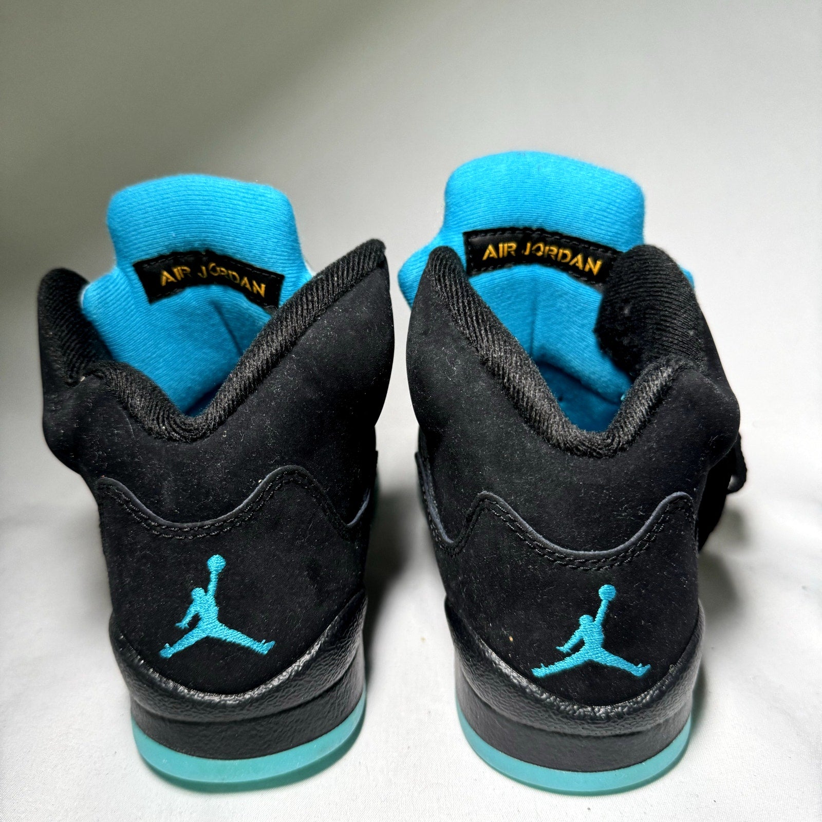 Air Jordan 5 Retro GS Aqua Kids Shoes - Size 4