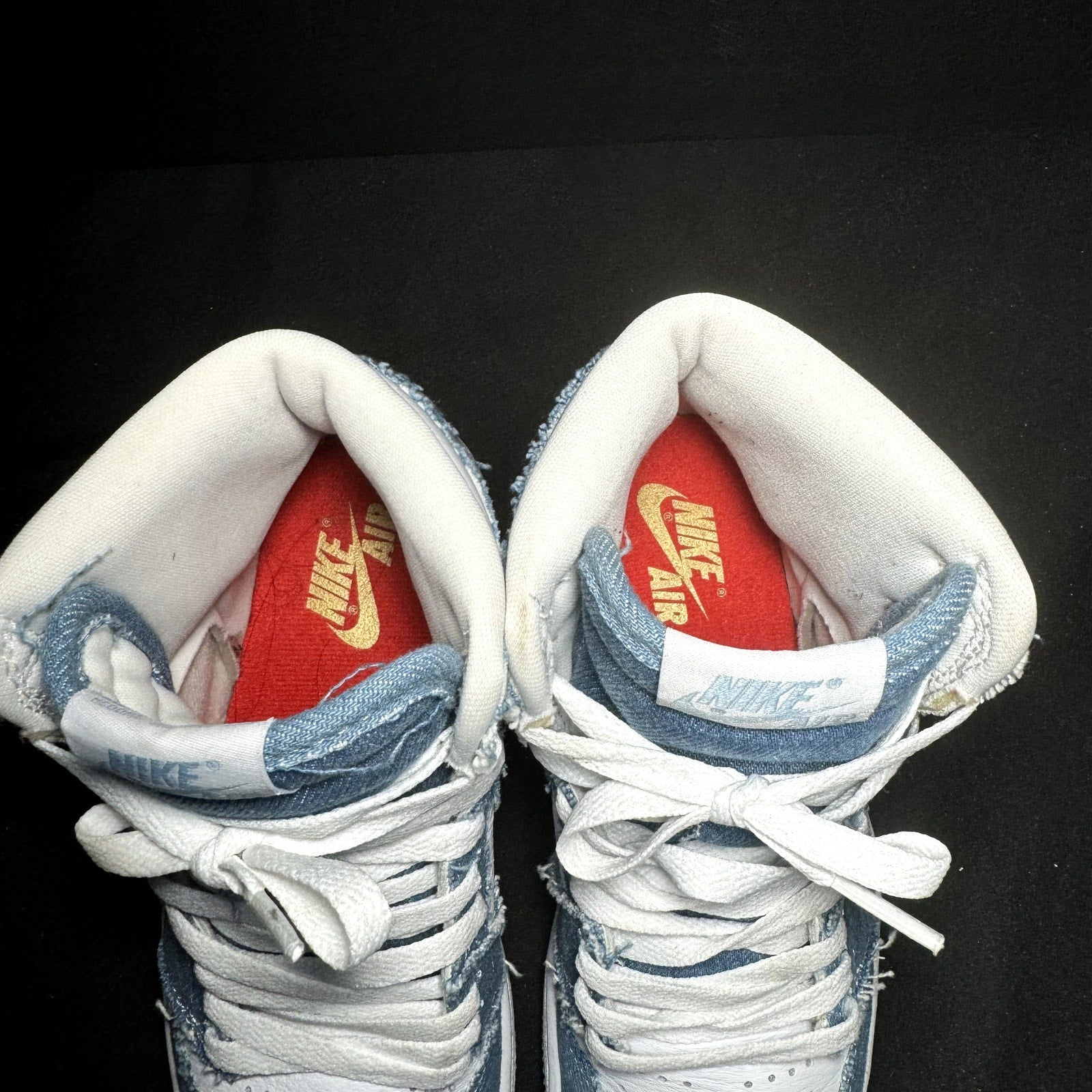 Air Jordan 1 Retro High OG Denim Women's Shoes - Size 5