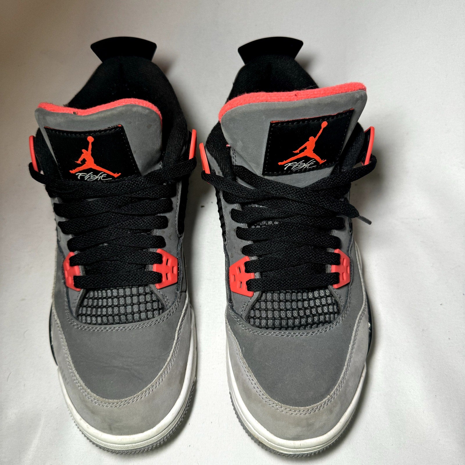 Air Jordan 4 Retro GS Infrared Kids Shoes - Size 7