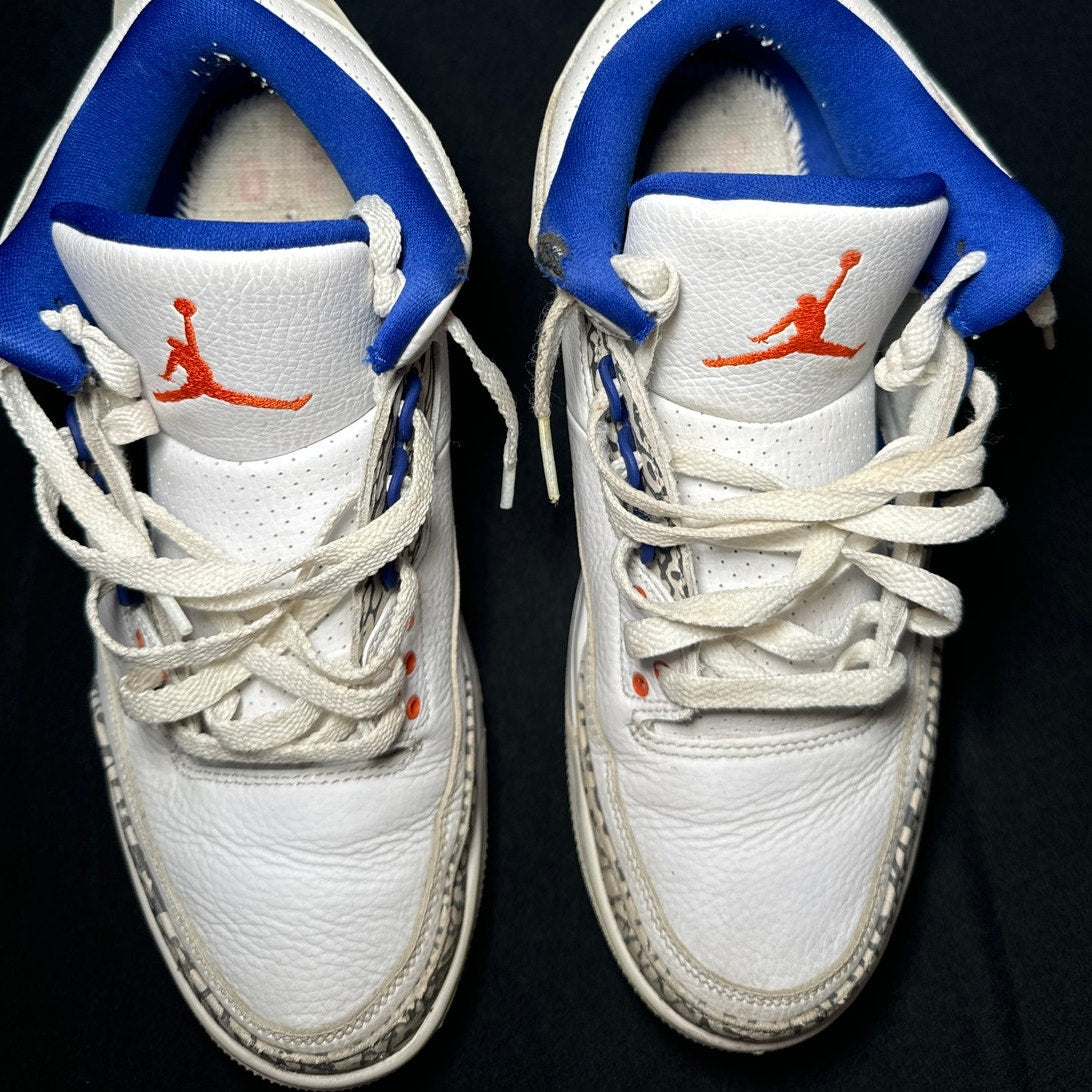 Air Jordan 3 Retro Knicks Men's Shoes - Size 9.5