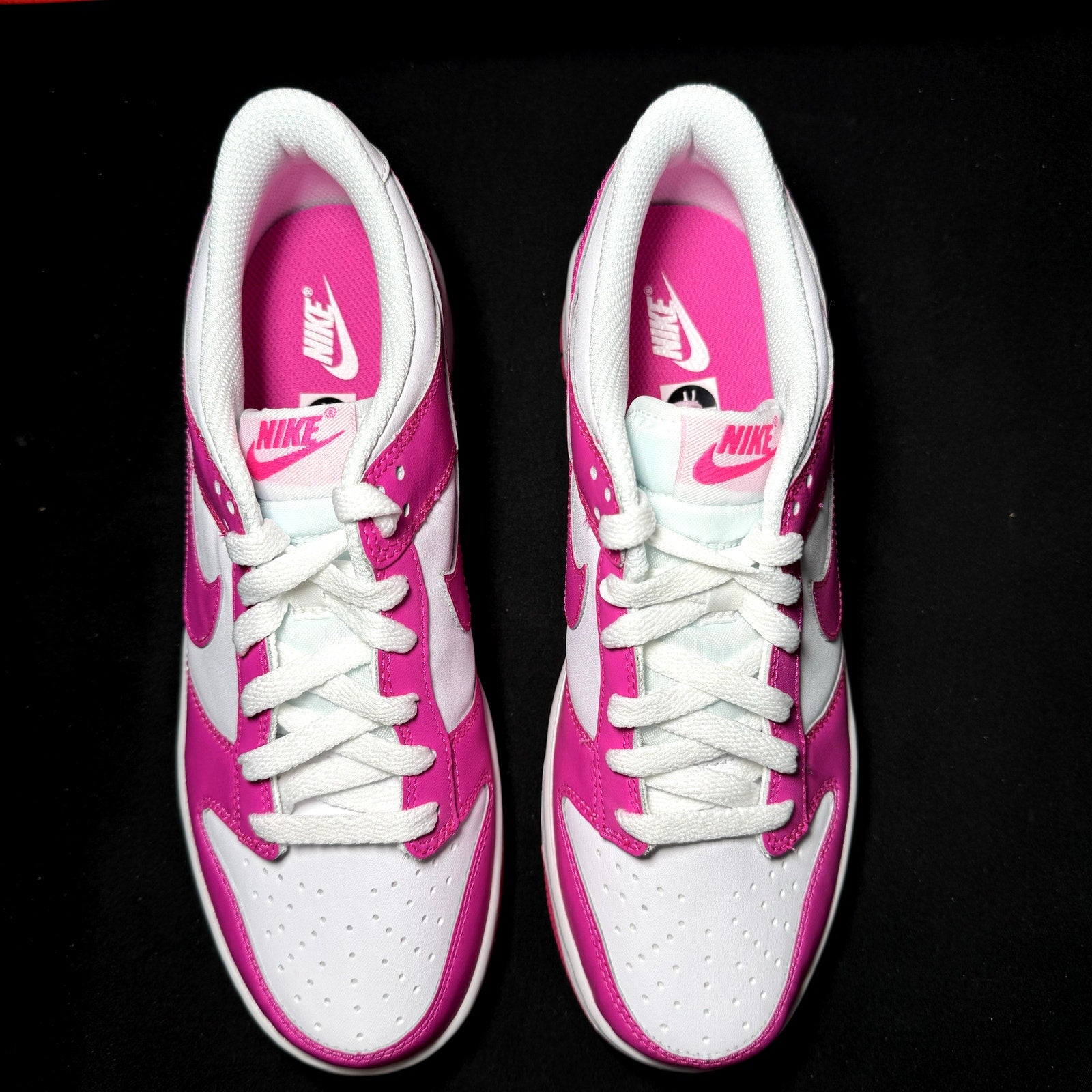 Nike Dunk Low GS laser Fuchsia 2023 Kids Shoes - Size 7