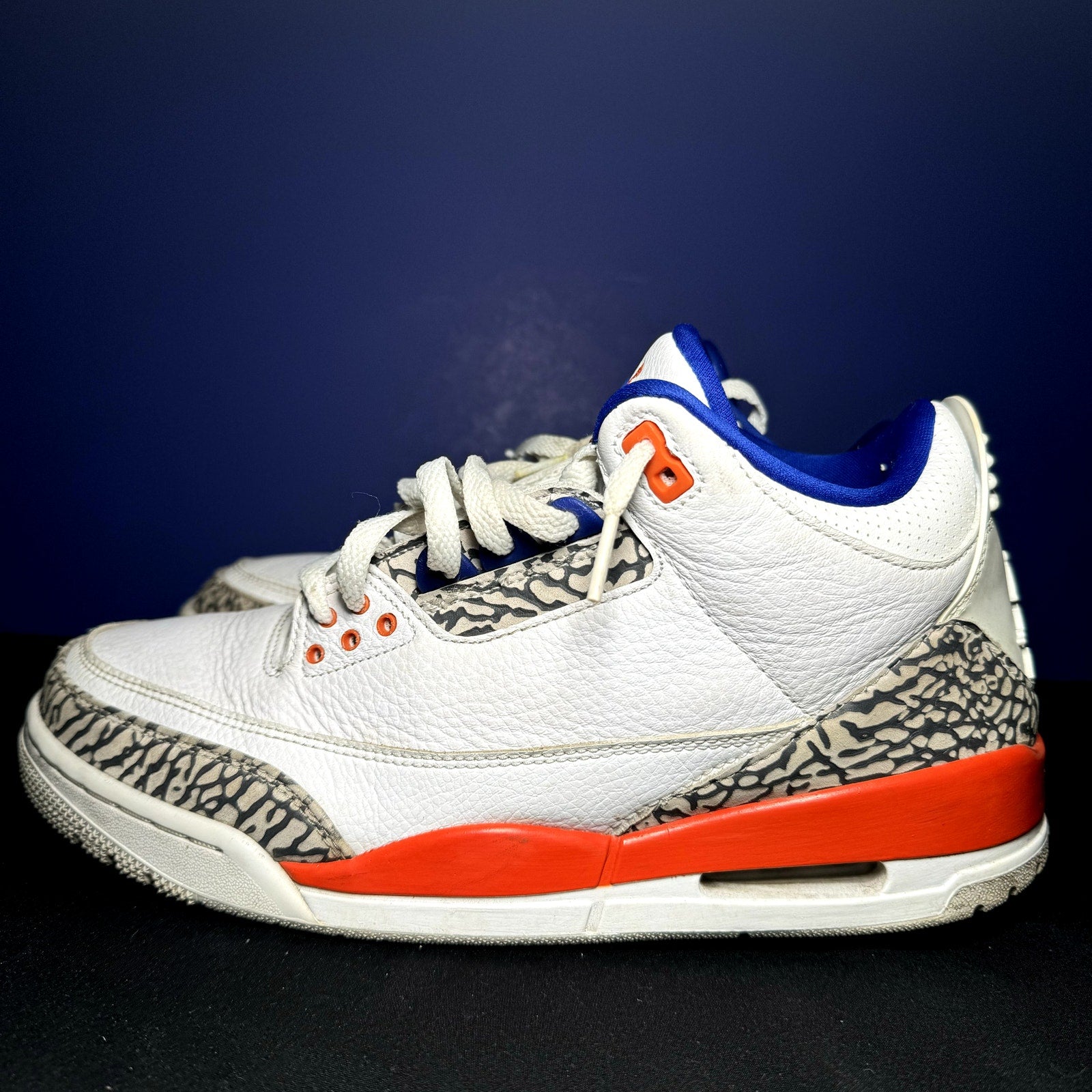 Air Jordan 3 Retro Knicks Men's Shoes - Size 9.5