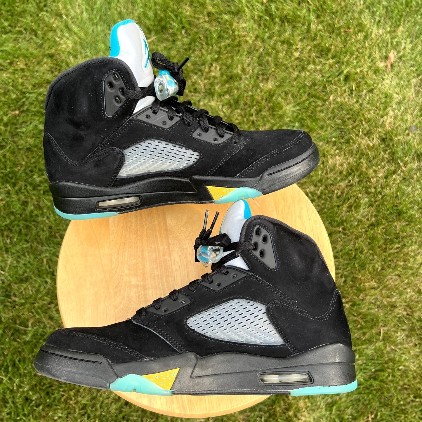 Air Jordan 5 Retro Aqua Men's Shoes - Size 10