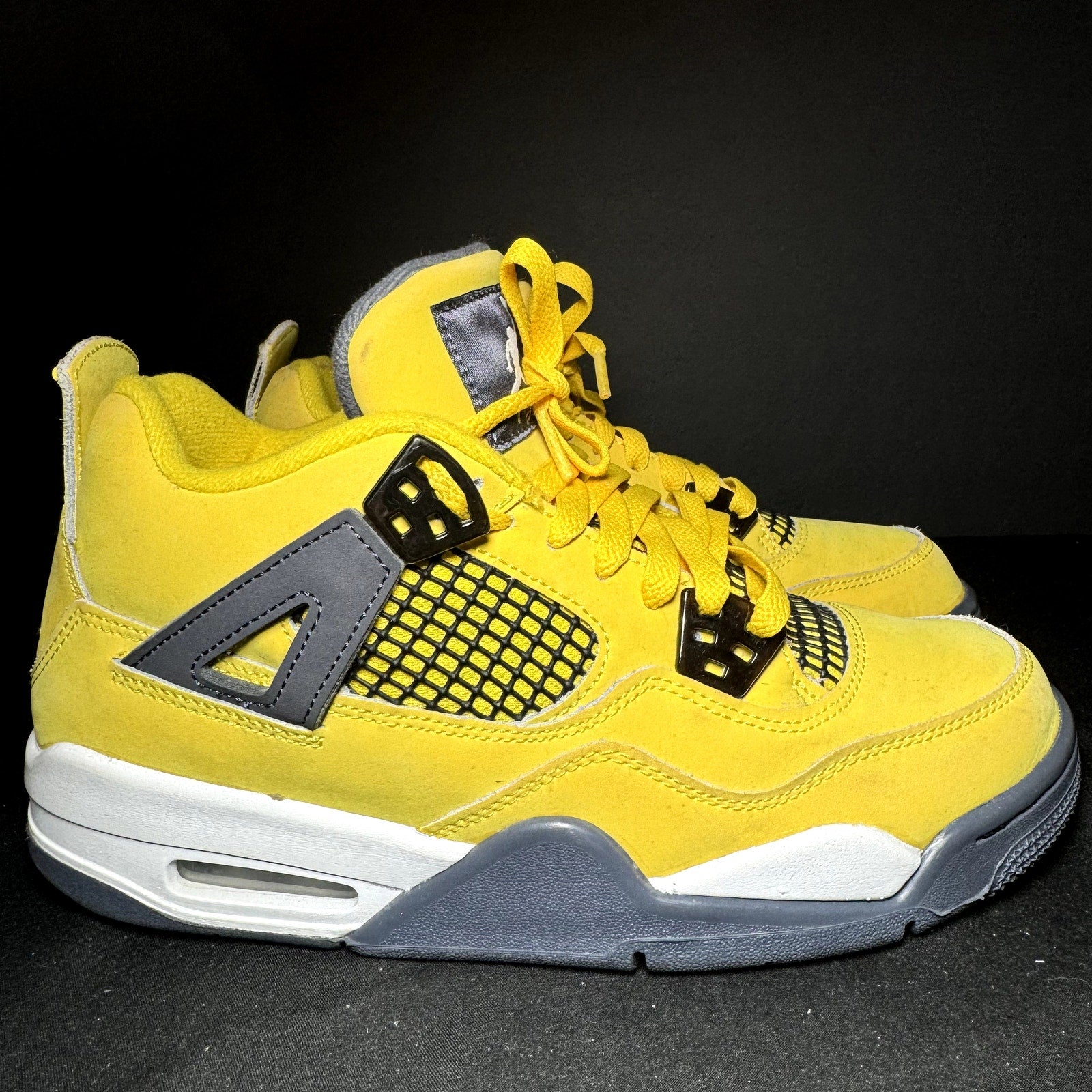 Air Jordan 4 Retro GS Lightning 2021 Kids Shoes - Size 6.5