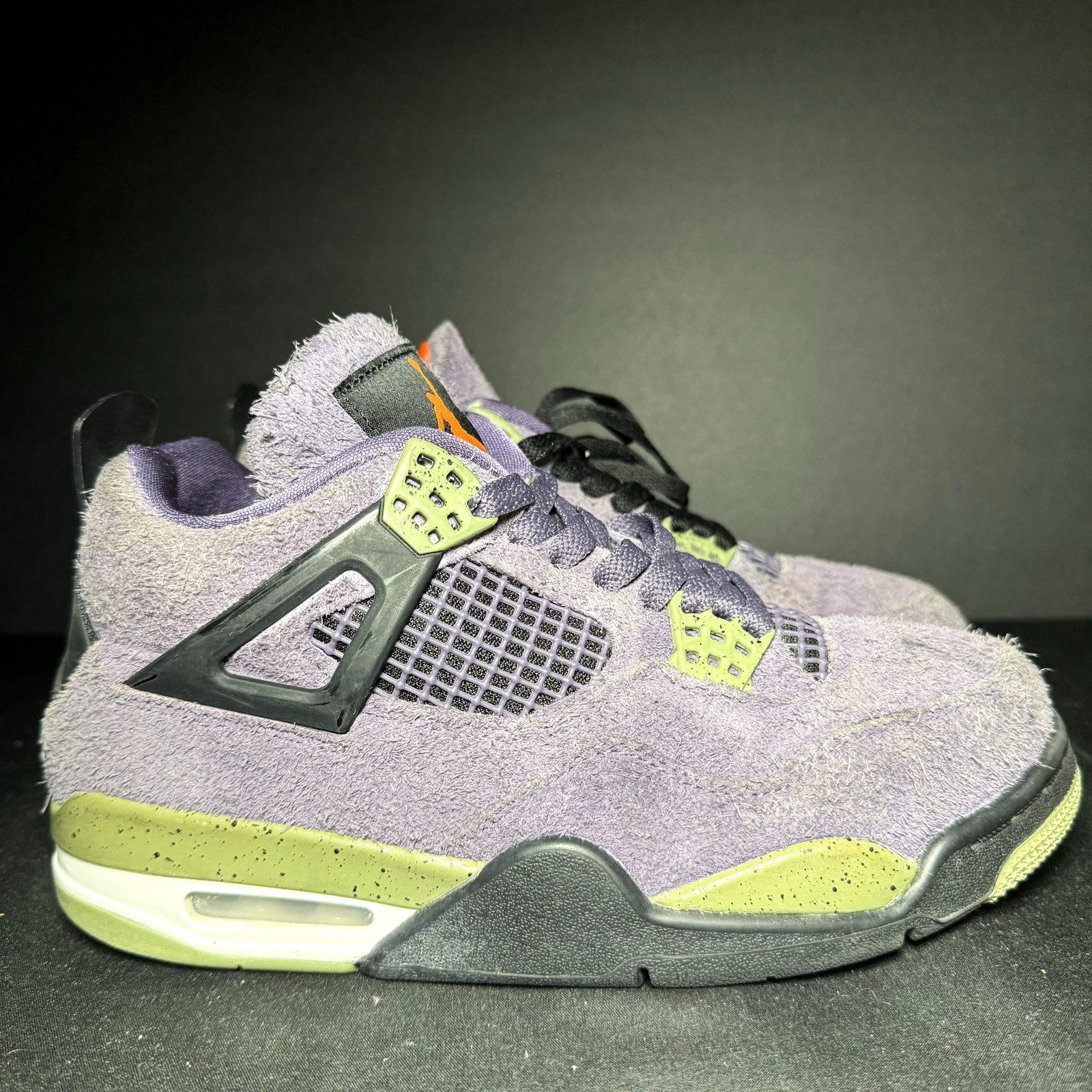 Air Jordan 4 Retro Canyon Purple Women's Shoes - Size 7