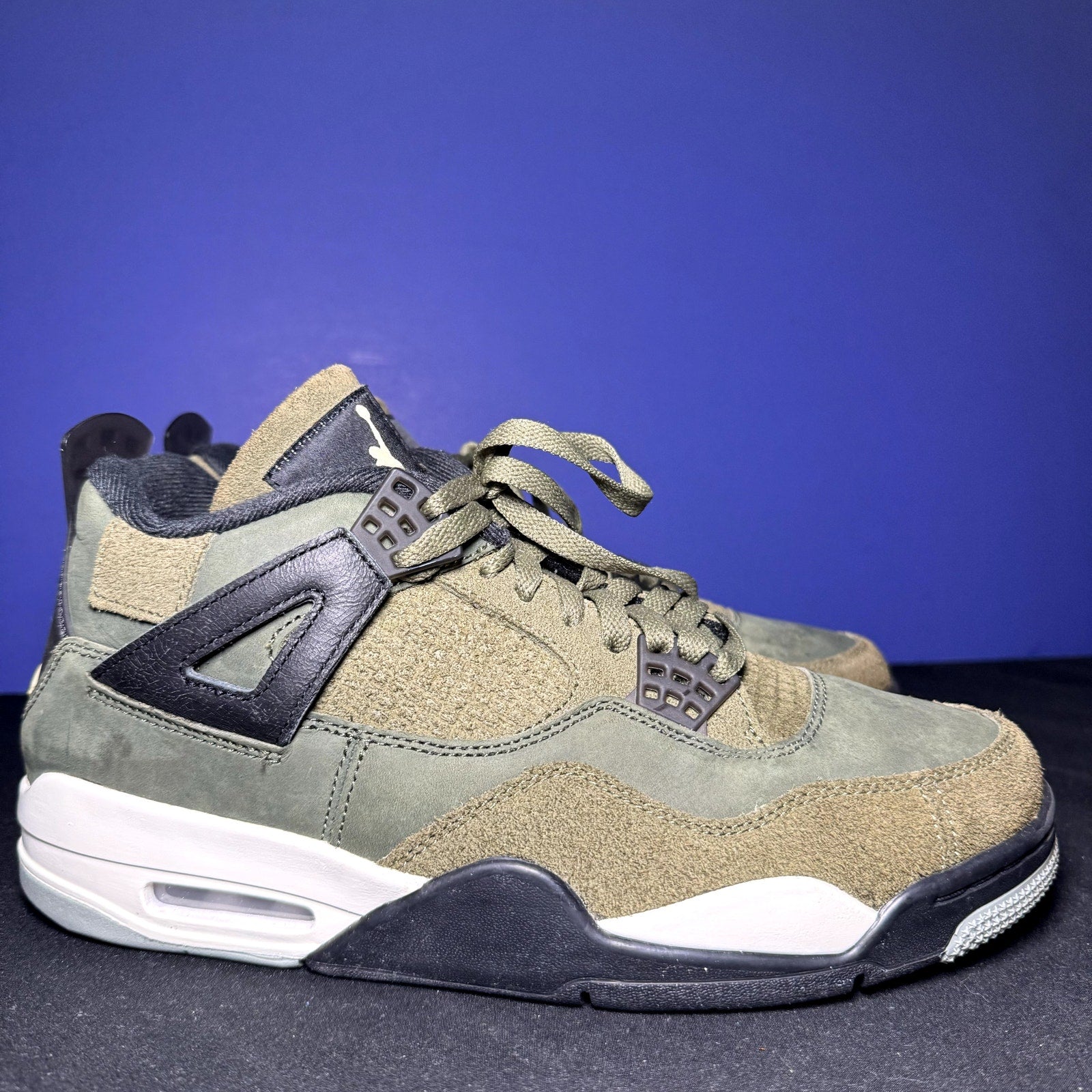 Air Jordan 4 Retro SE Craft Olive Men's Shoes - Size 9.5