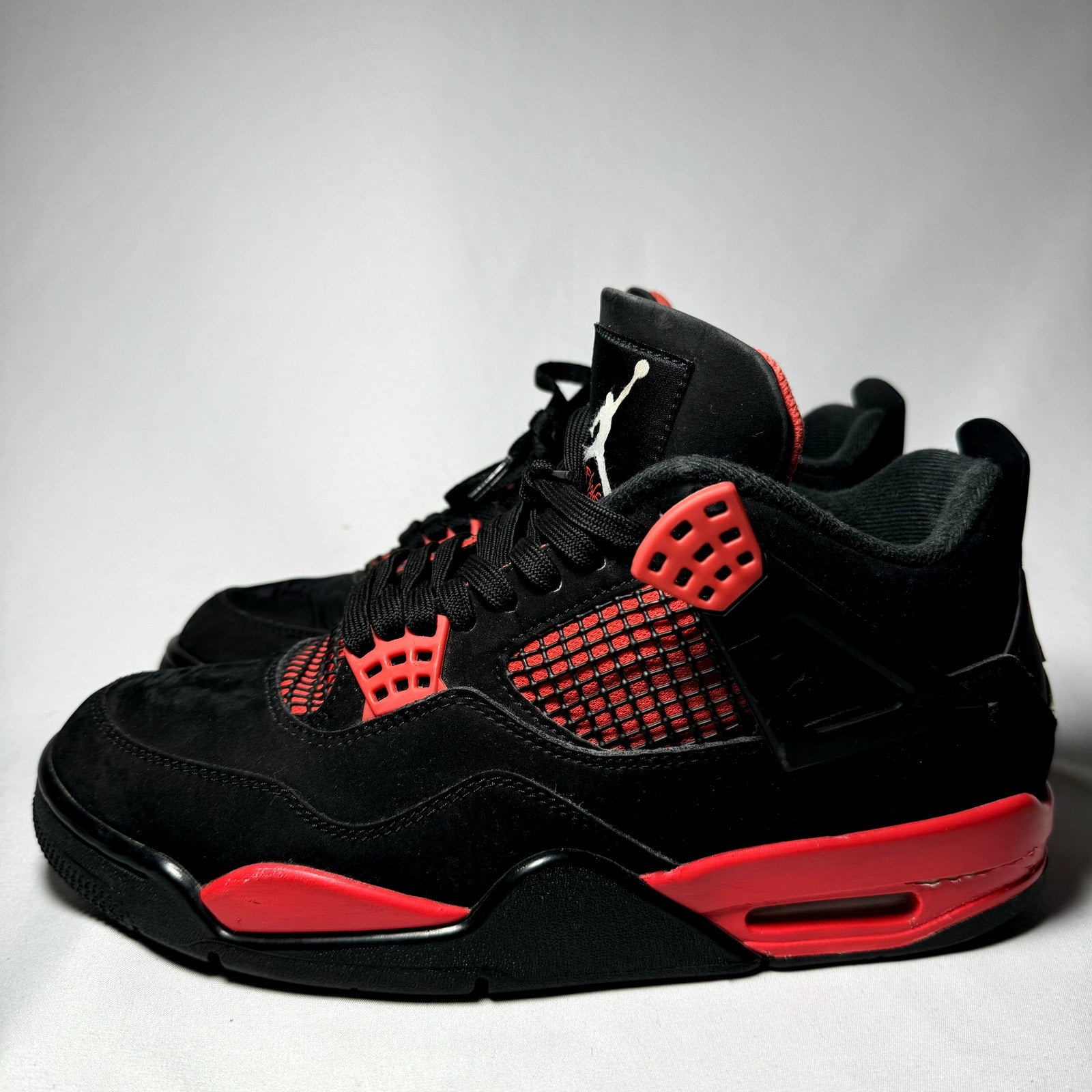 Air Jordan 4 Retro Red Thunder Men's Shoes - Size 8.5