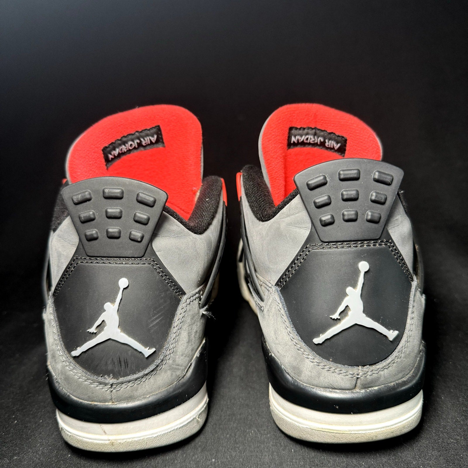 Air Jordan 4 Retro GS Infrared Kids Shoes - Size 7