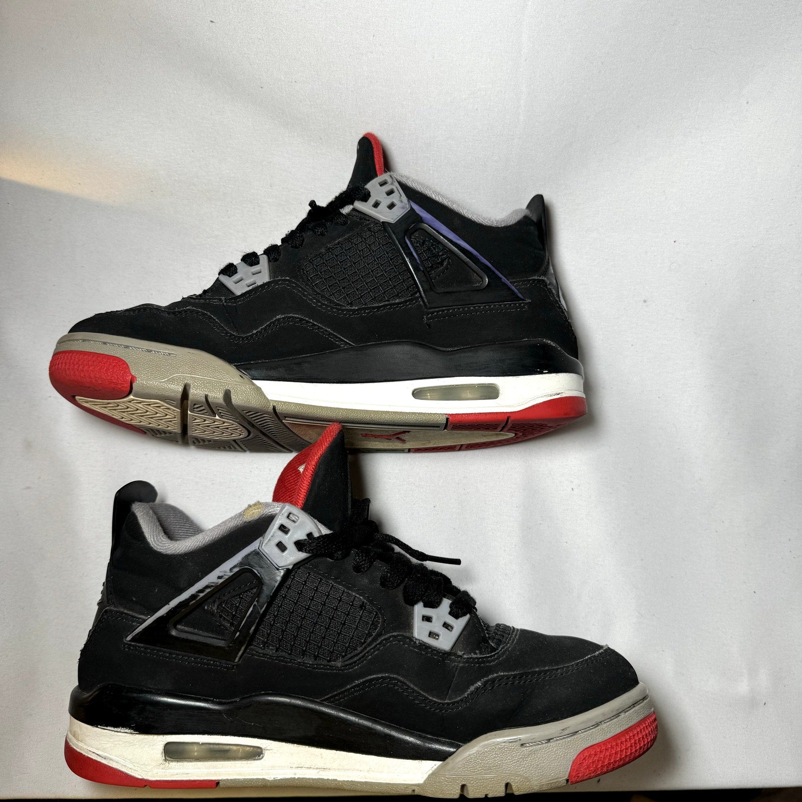 Air Jordan 4 Retro OG GS Bred 2019 Kids Shoes - Size 6