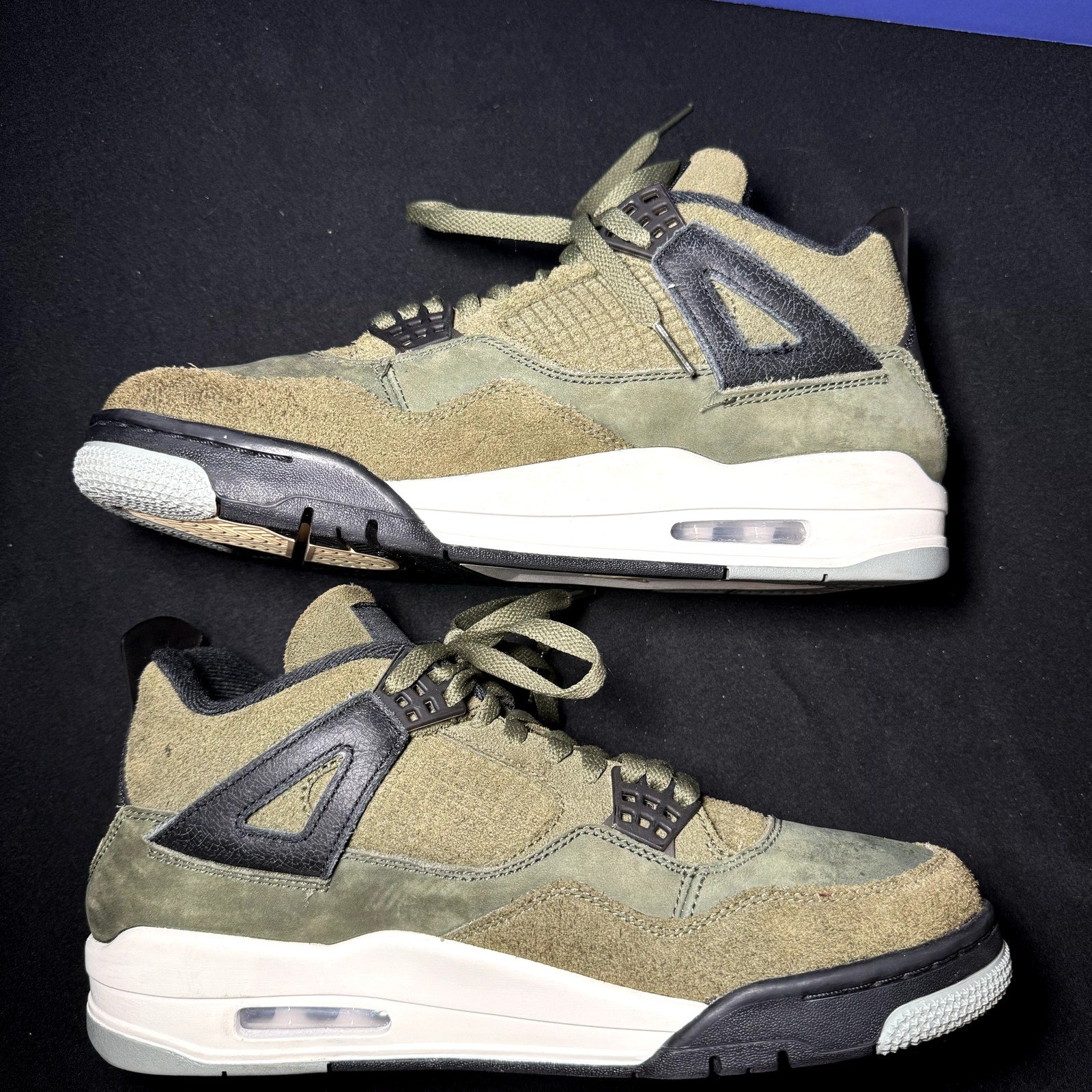 Air Jordan 4 Retro SE Craft Olive Men's Shoes - Size 9.5