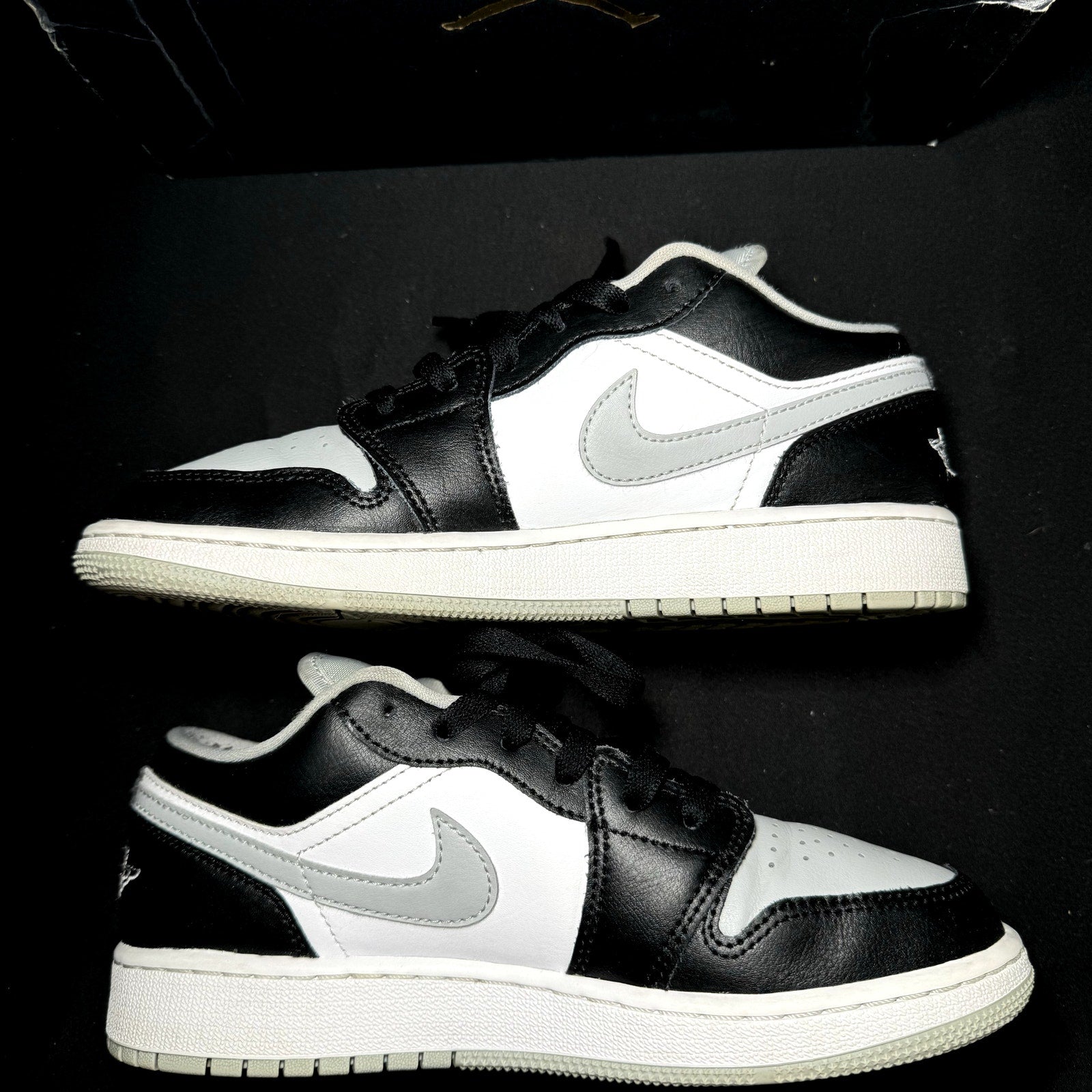 Air Jordan 1 Low GS Smoke Grey 2020 Kids Shoes - Size 5