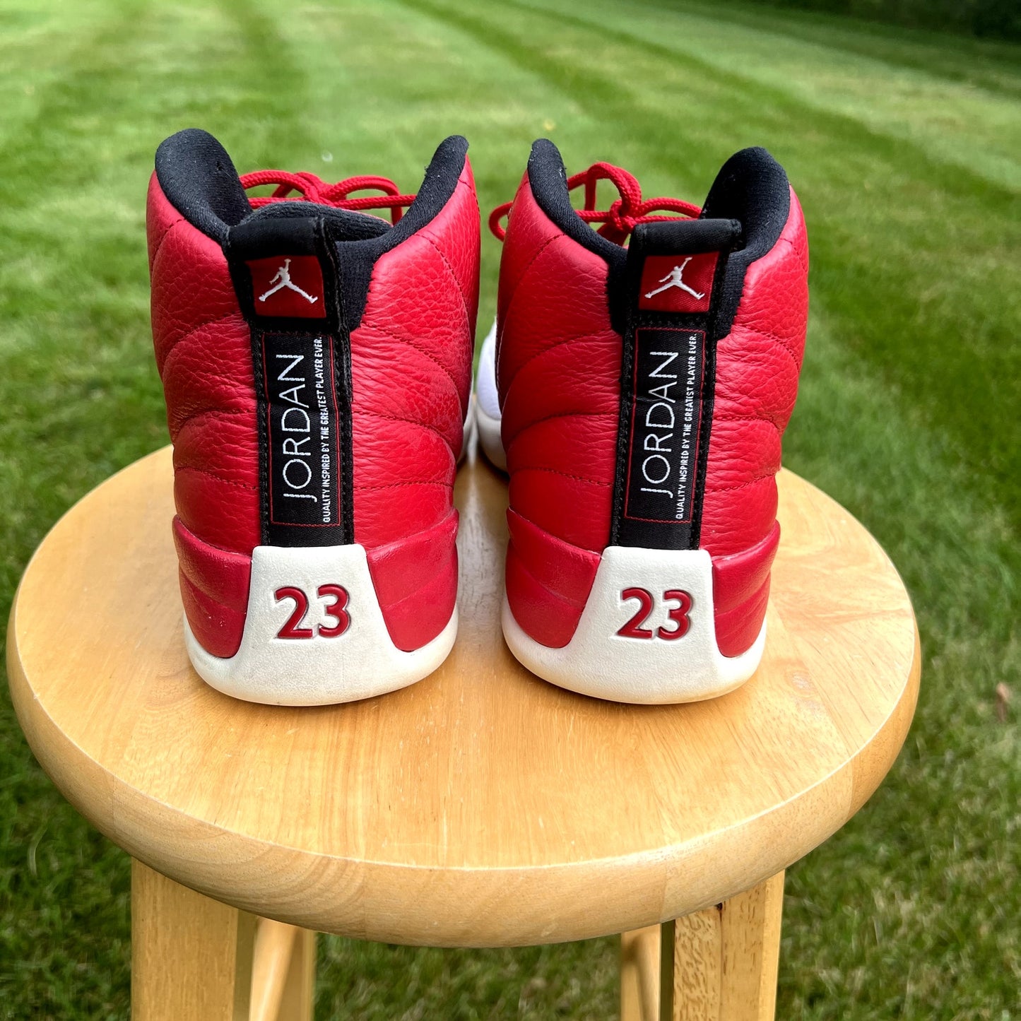 Air Jordan 12 Retro Gym Red Men's Shoes - Size 9