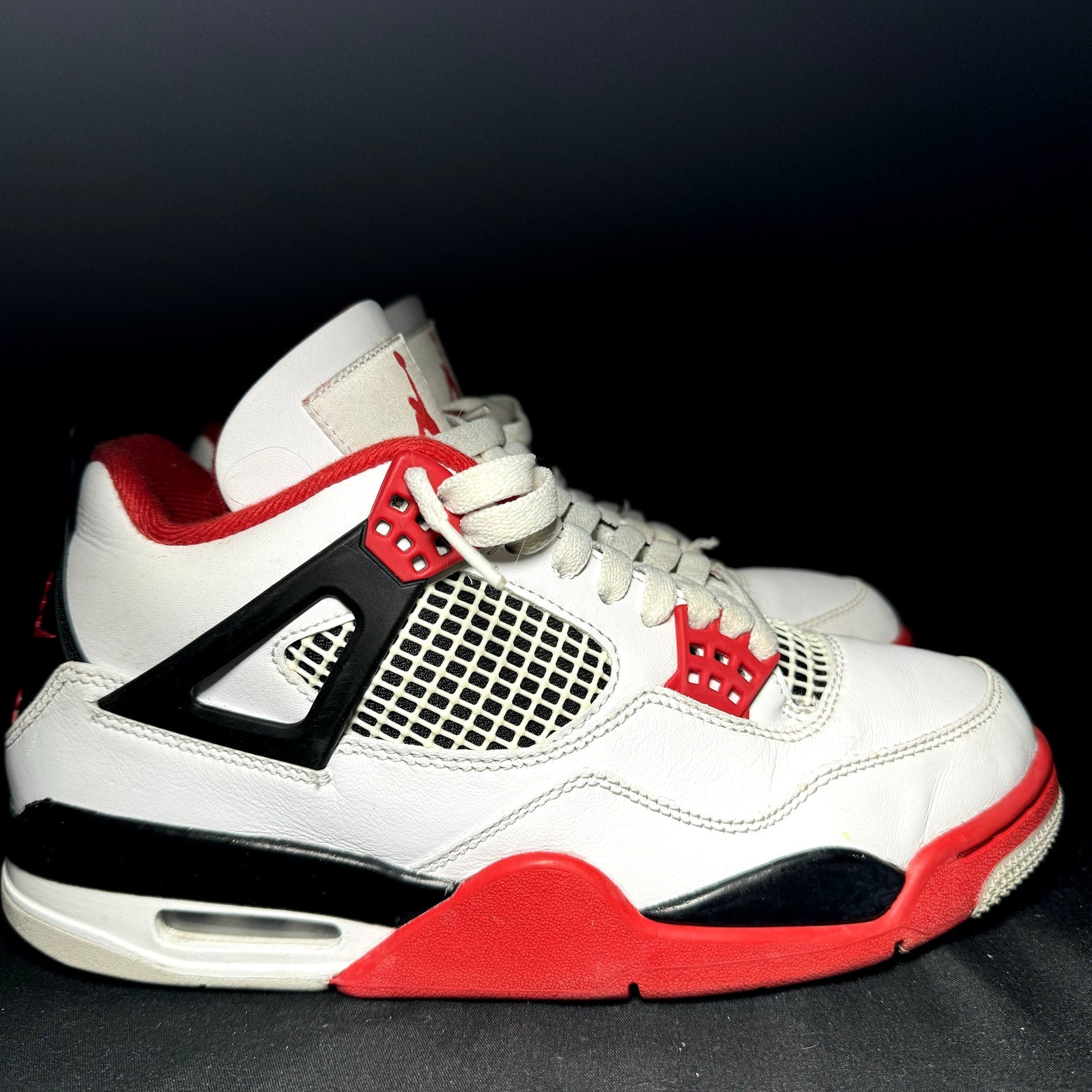 Air Jordan 4 Retro OG Fire Red 2020 Men's Shoes - Size 7.5