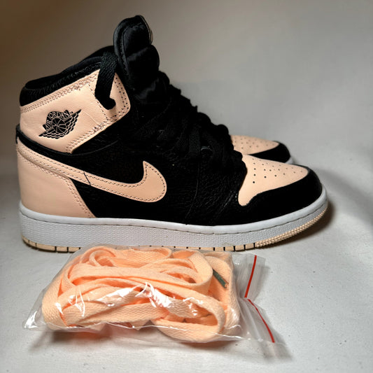 Air Jordan 1 Retro High OG GS Crimson Tint Kids Shoes - Size 4.5