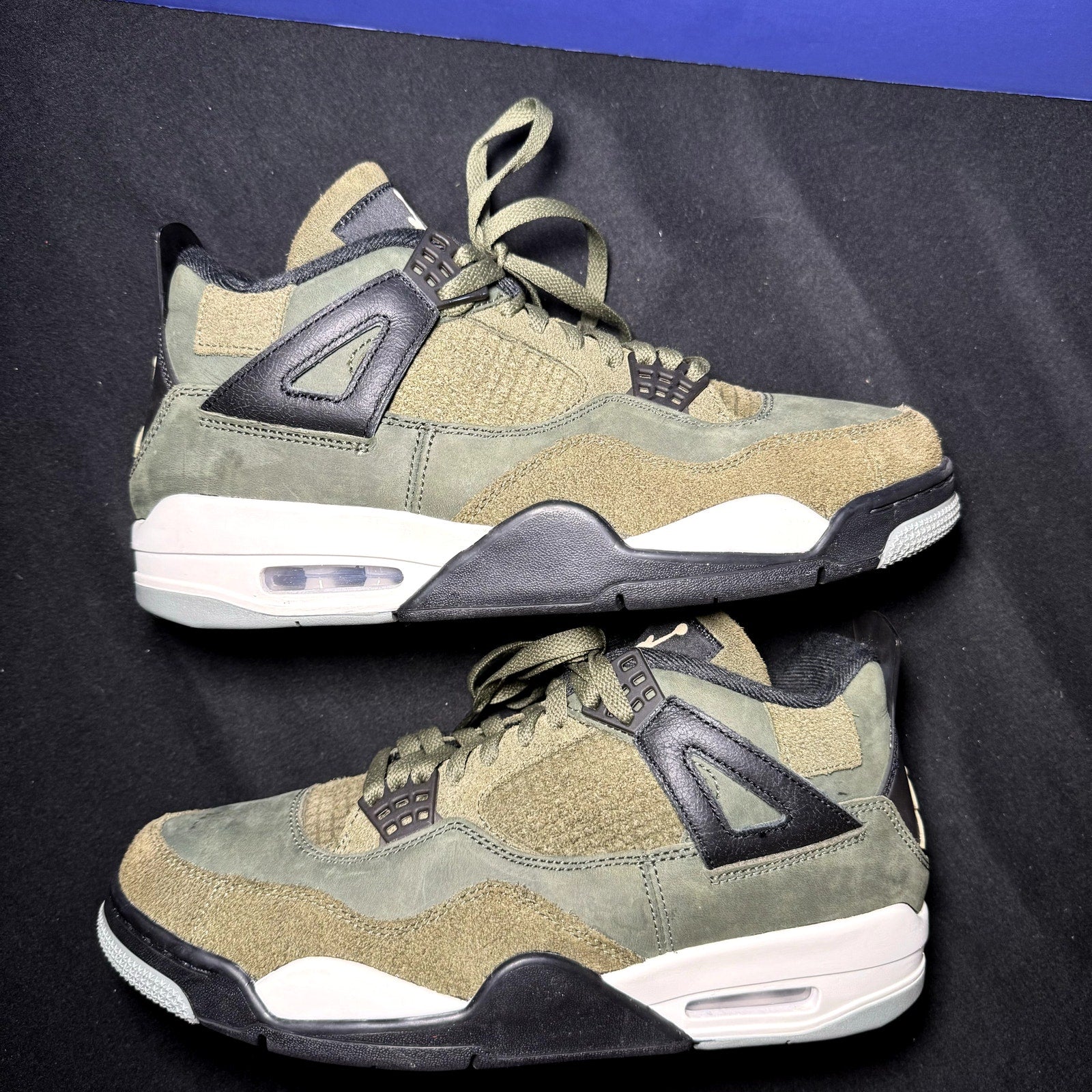 Air Jordan 4 Retro SE Craft Olive Men's Shoes - Size 9.5