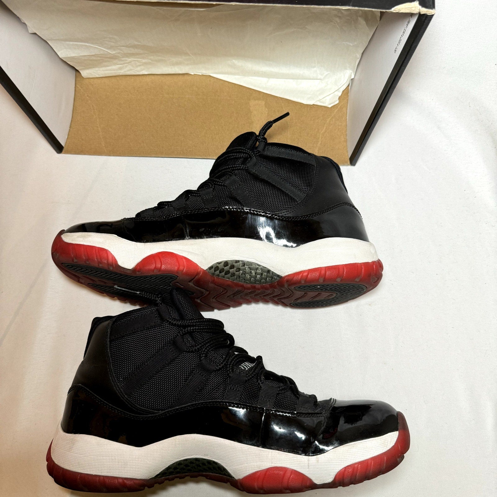 Air Jordan 11 Retro Bred 2012 Men's Shoes - Size 10.5