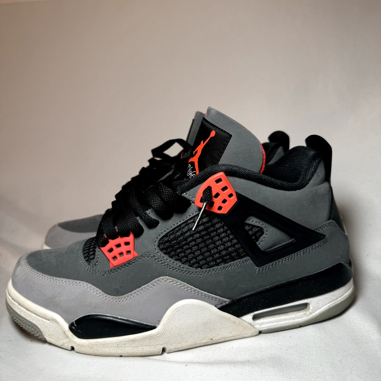 Air Jordan 4 Retro Infrared Men's Shoes - Size 9