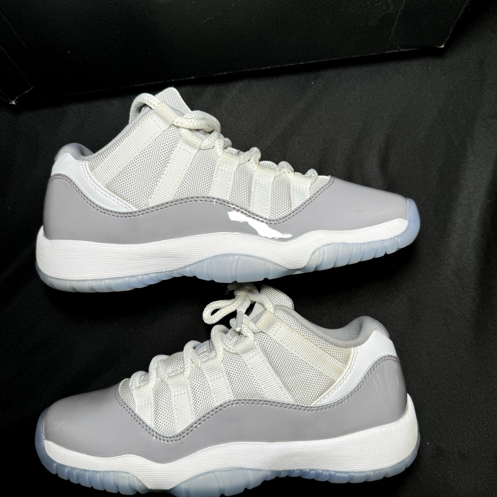 Air Jordan 11 Retro Low GS Cement Grey Kids Shoes - Size 5