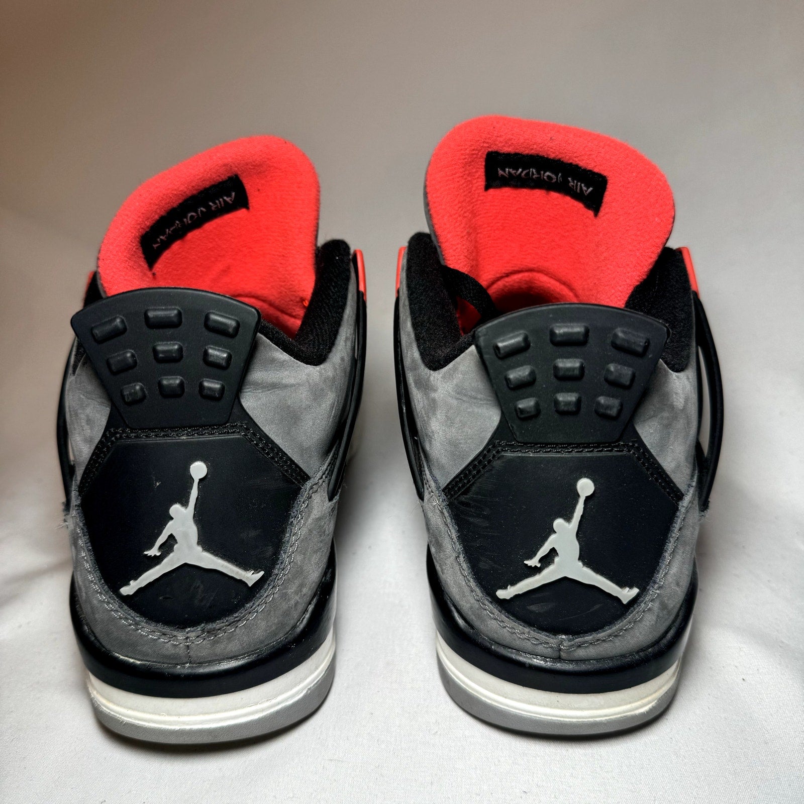 Air Jordan 4 Retro GS Infrared Kids Shoes - Size 7