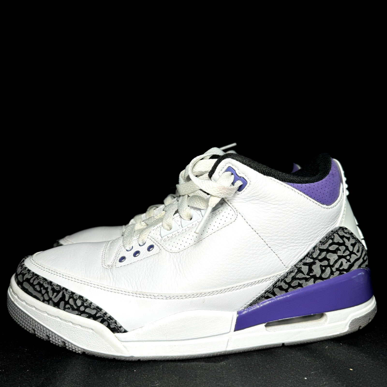 Air Jordan 3 Retro Dark Iris 2022 Men's Shoes - Size 9.5