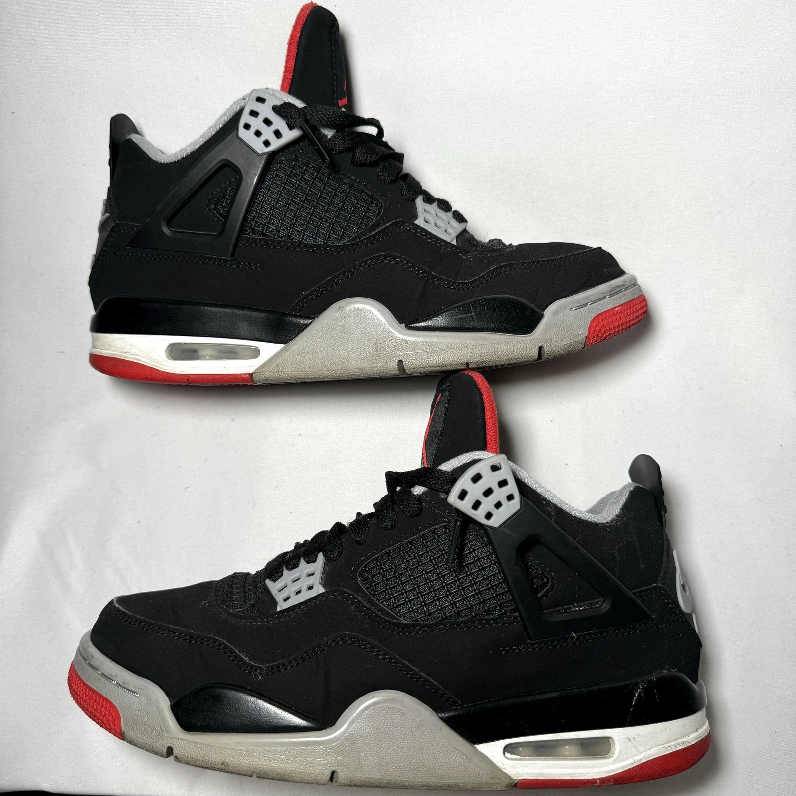 Air Jordan 4 Retro OG Bred 2019 Men's Shoes - Size 8.5