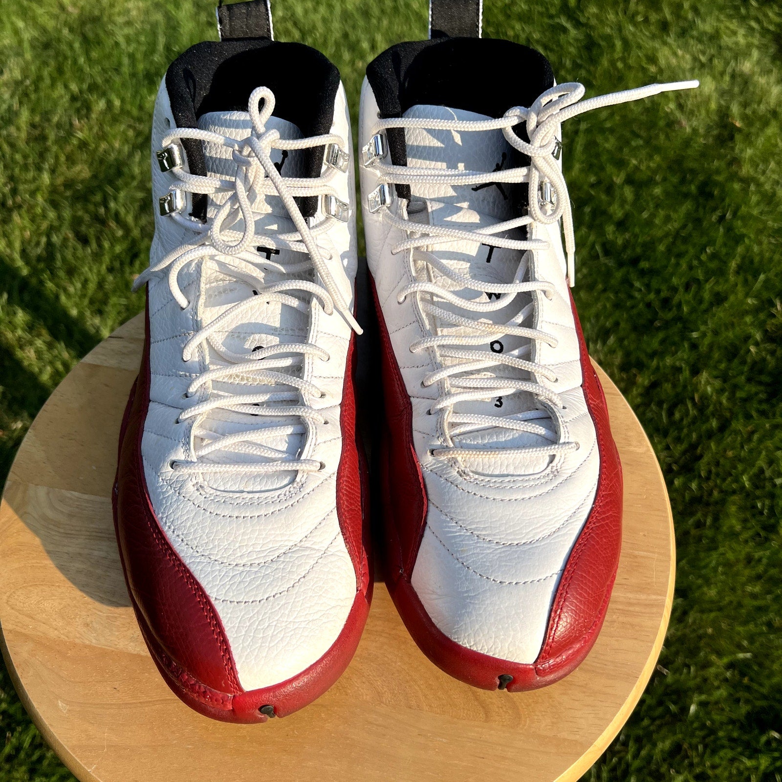 Air Jordan 12 Retro Cherry 2009 Men's Shoes - Size 10.5