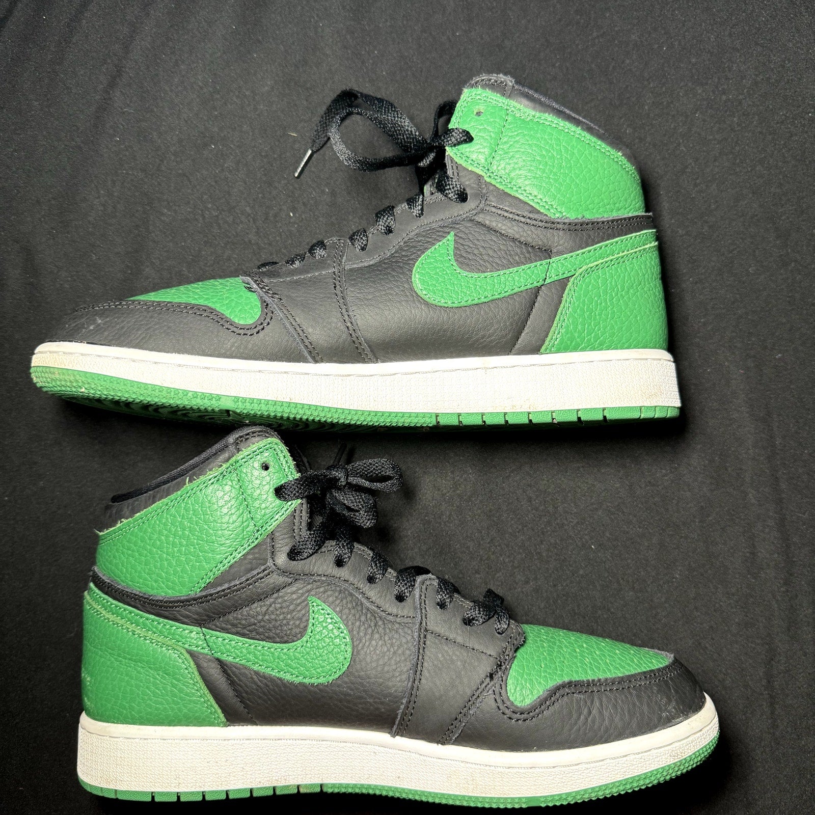 Air Jordan 1 Retro High OG GS Pine Green 2.0 Kids Shoes - Size 7