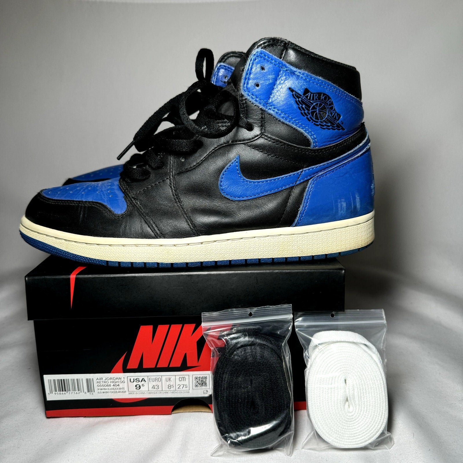 Air Jordan 1 Retro High OG Royal 2017 Men's Shoes - Size 9.5