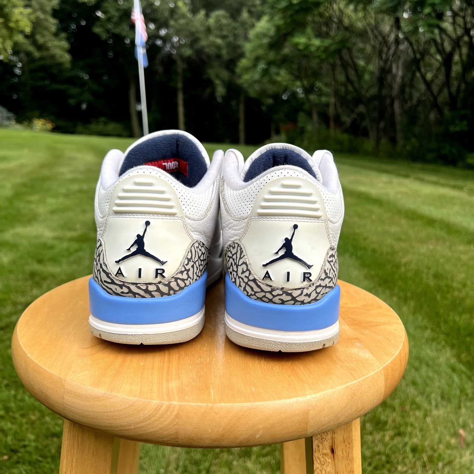 Air Jordan 3 Retro UNC Men's Shoes - Size 8.5