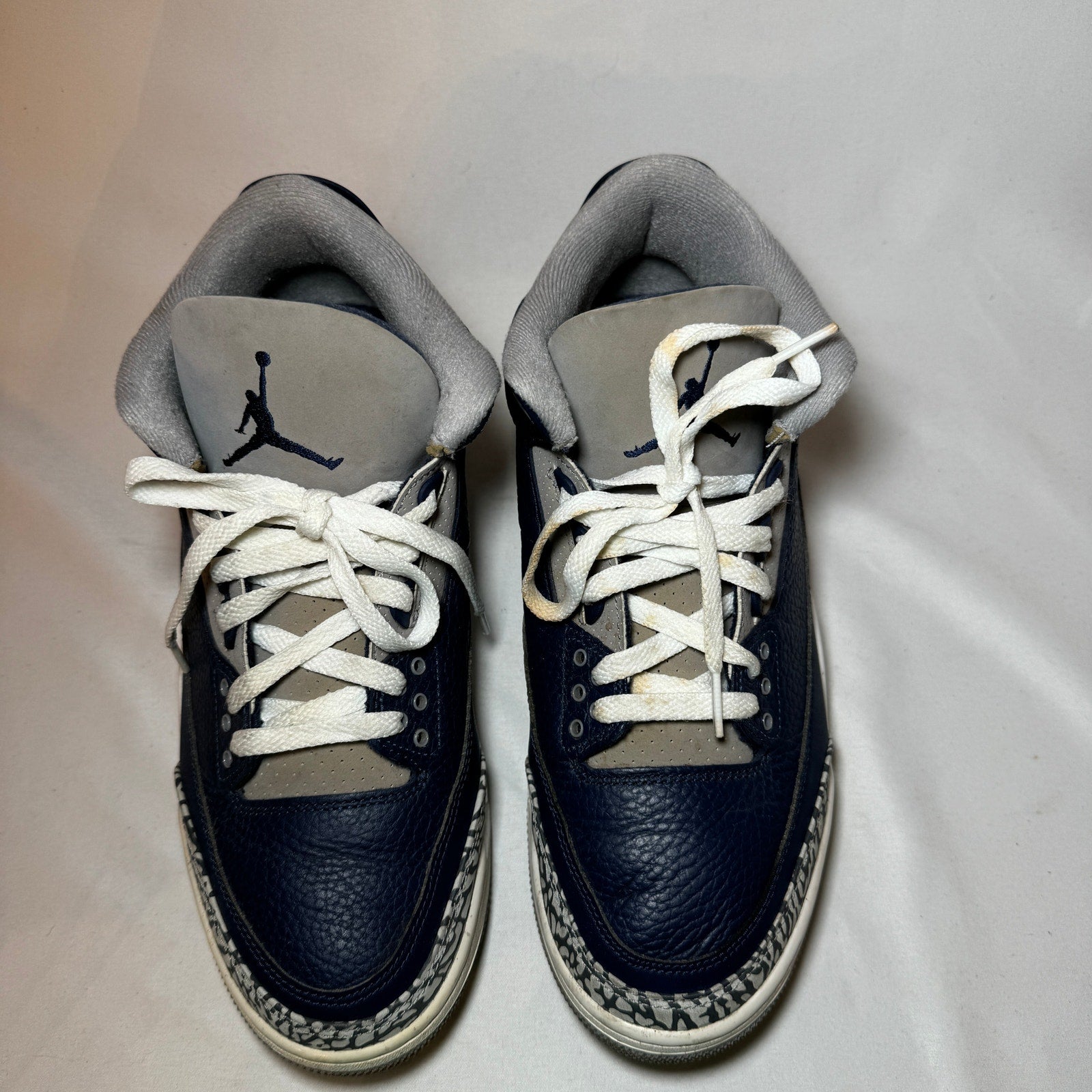 Air Jordan 3 Retro Georgetown Men's Shoes - Size 10