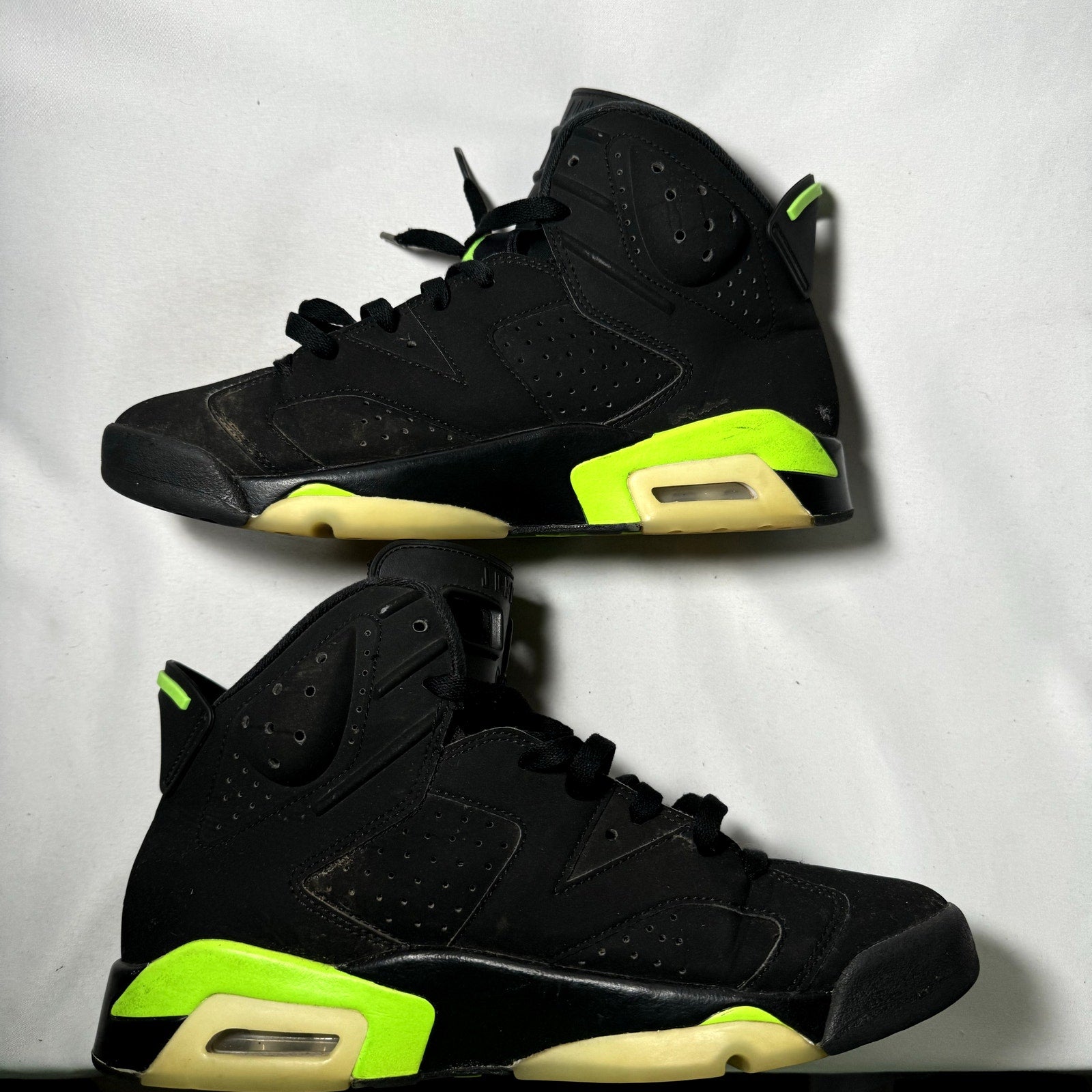 Air Jordan 6 Retro Electric Green Men's Shoes - Size 9.5