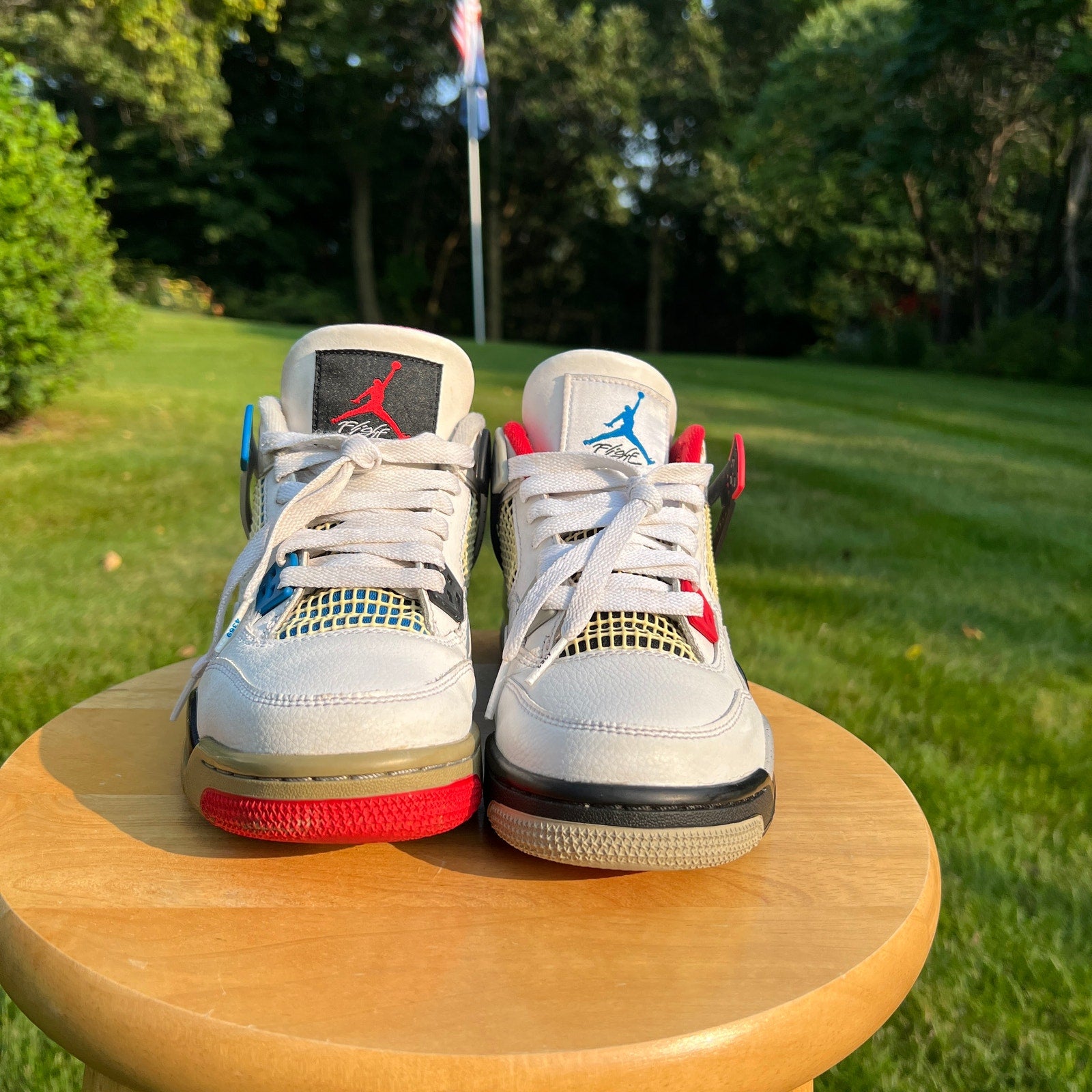 Air Jordan 4 Retro SE GS What The 4 Kids Shoes - Size 5.5