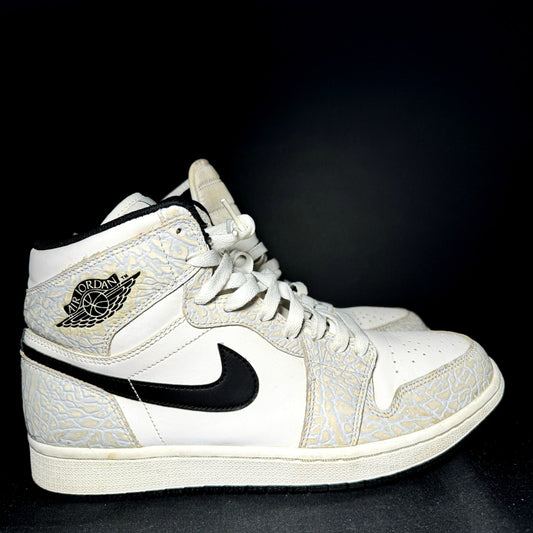 Air Jordan 1 Retro High White Elephant Men's Shoes - Size 9.5