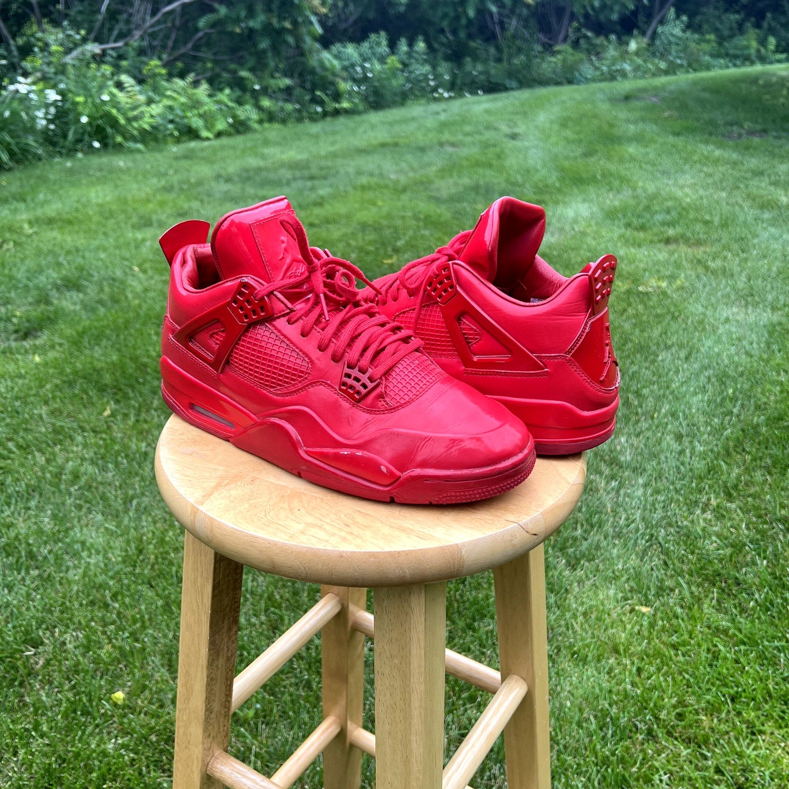 Air Jordan 4 Retro 11Lab4-Red Men's Shoes - Size 12