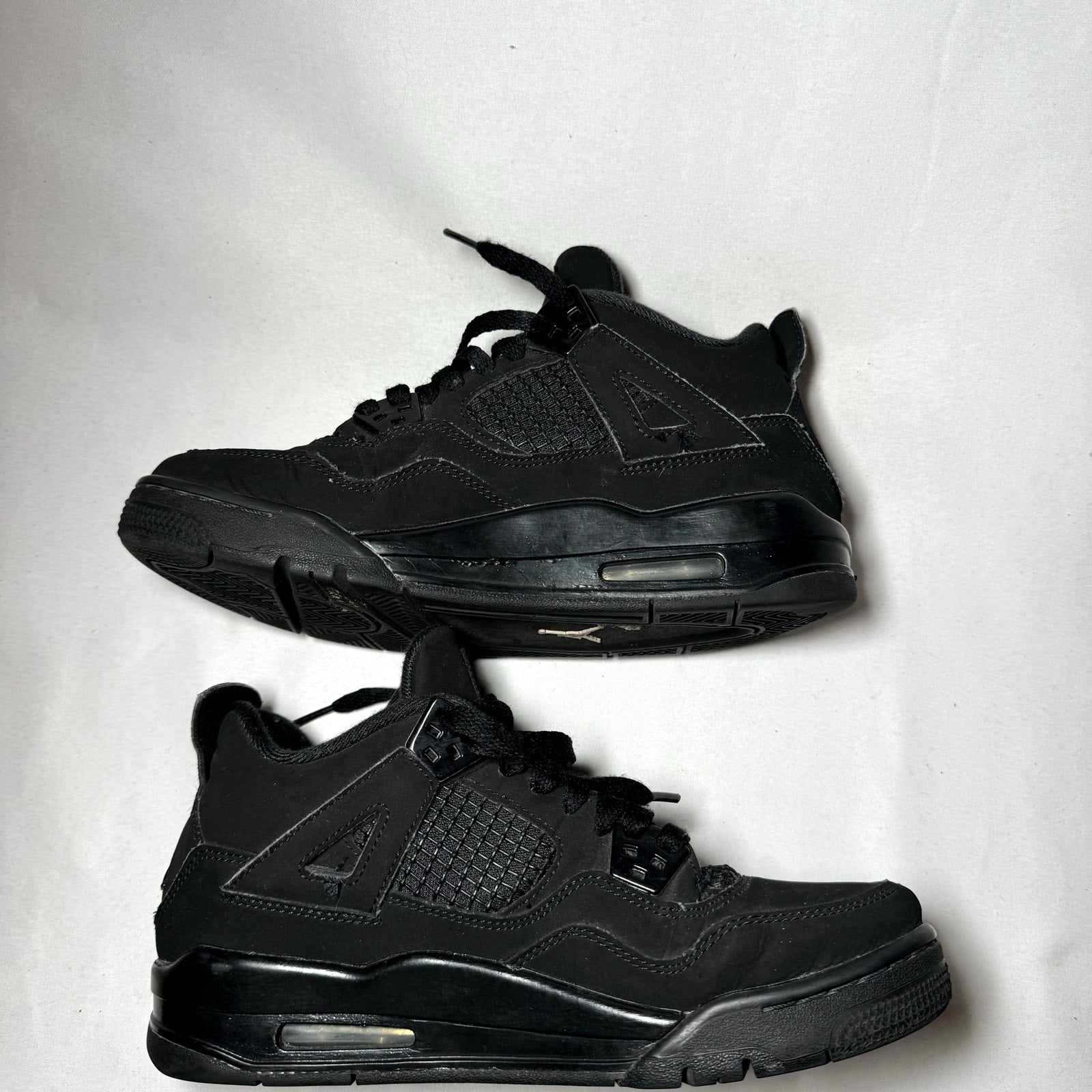 Air Jordan 4 Retro GS Black Cat 2020 Kids Shoes - Size 6