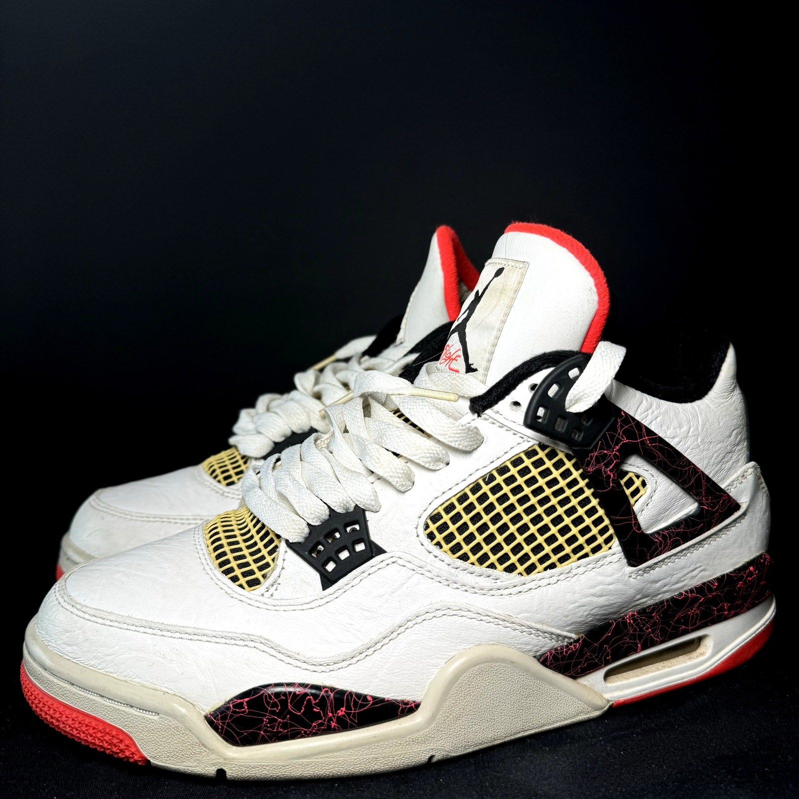 Air Jordan 4 Retro Pale Citron Men's Shoes - Size 9