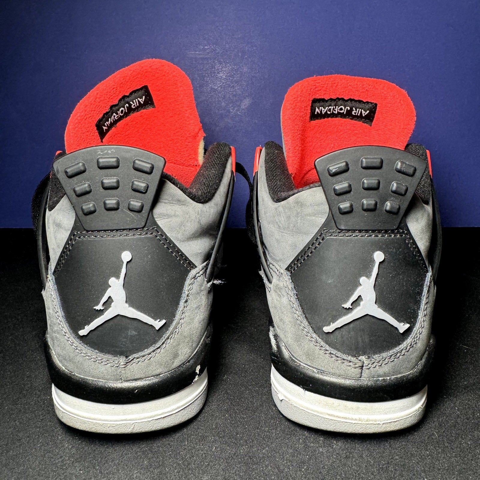 Air Jordan 4 Retro GS Infrared Kids Shoes - Size 7