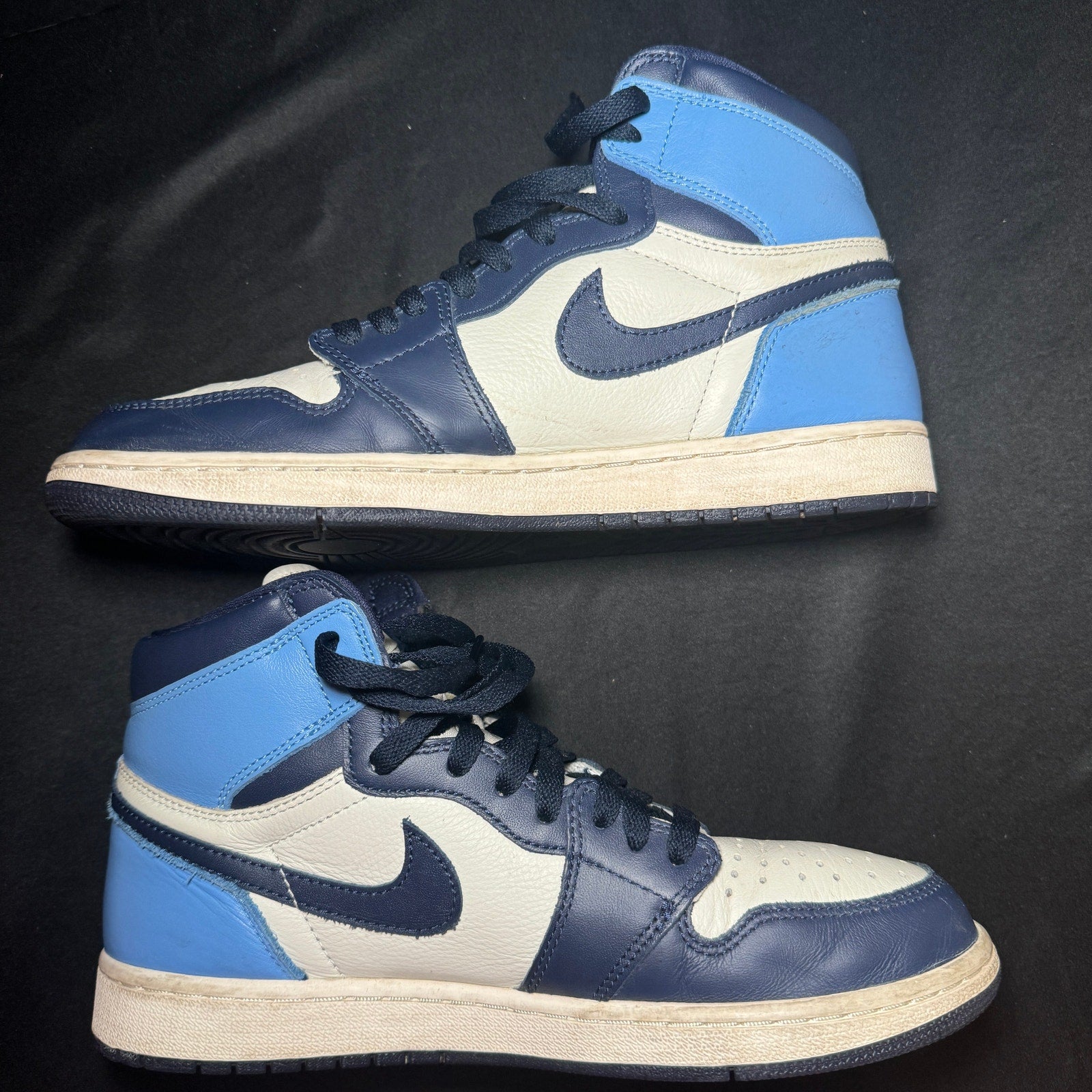 Nike Air Jordan I Retro High OG Obsidian Men's Shoes - Size 9