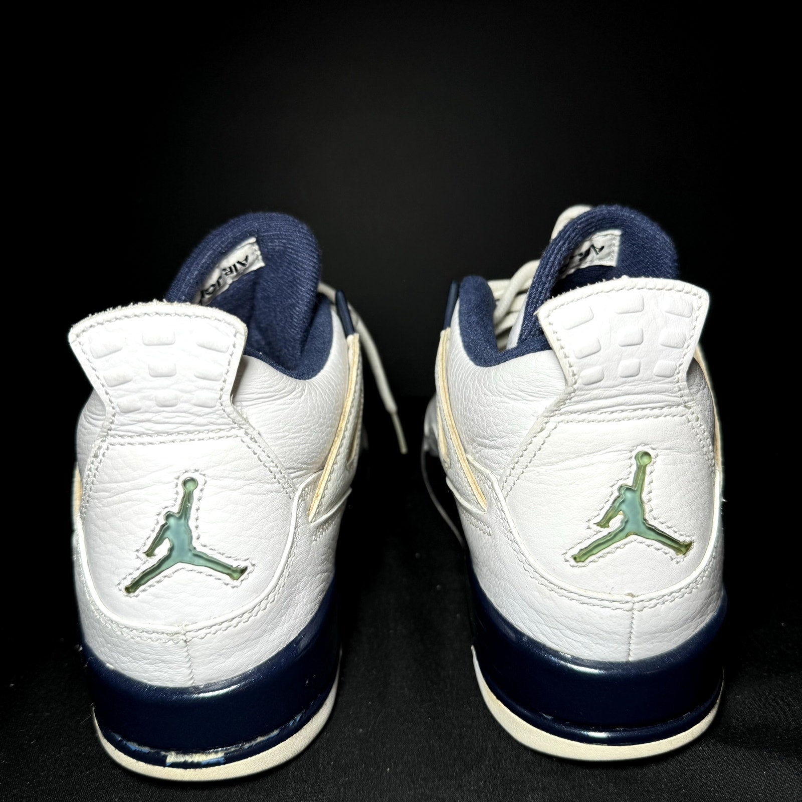 Air Jordan 4 Retro LS GS Columbia Kids Shoes - Size 6.5