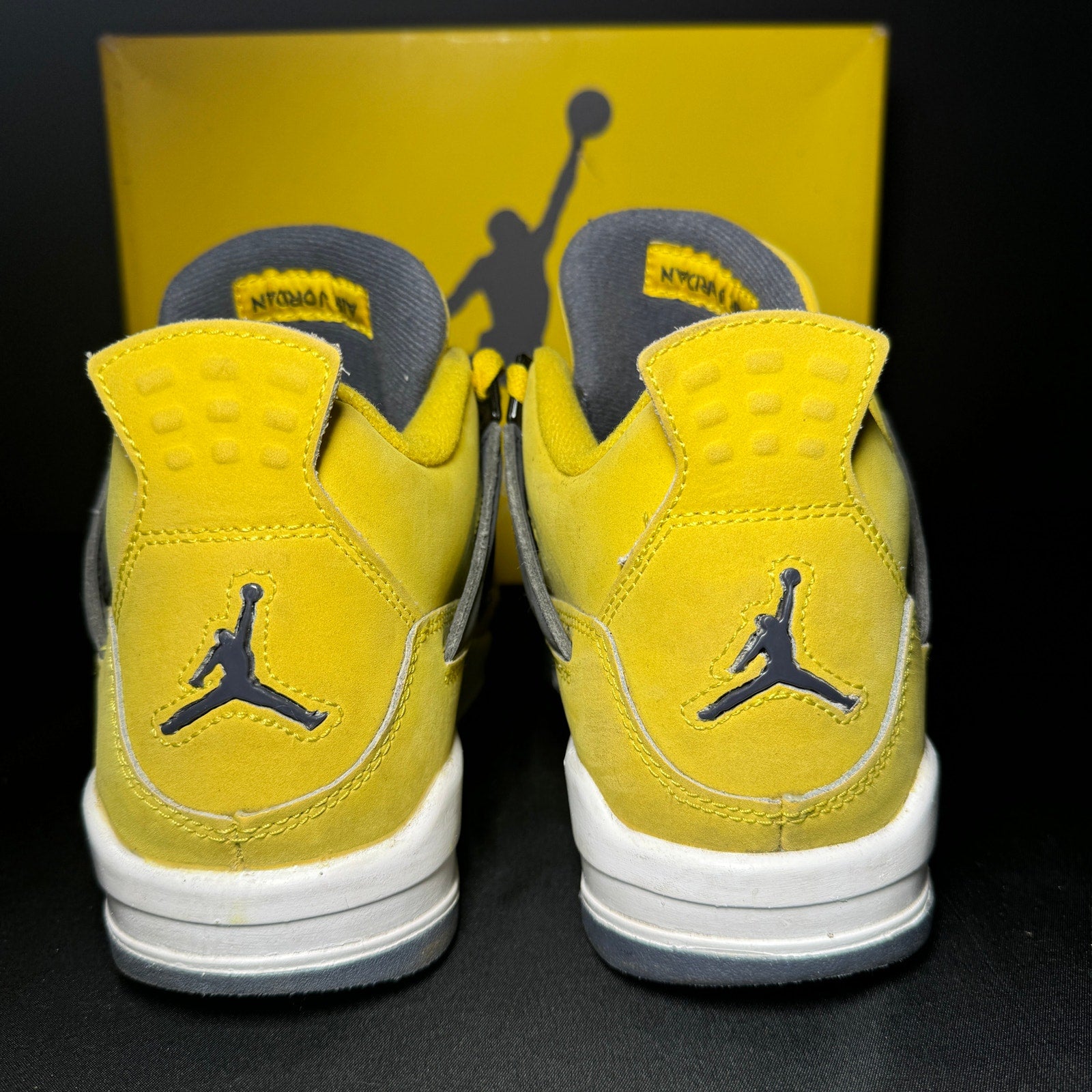 Air Jordan 4 Retro GS Lightning 2021 Kids Shoes - Size 6