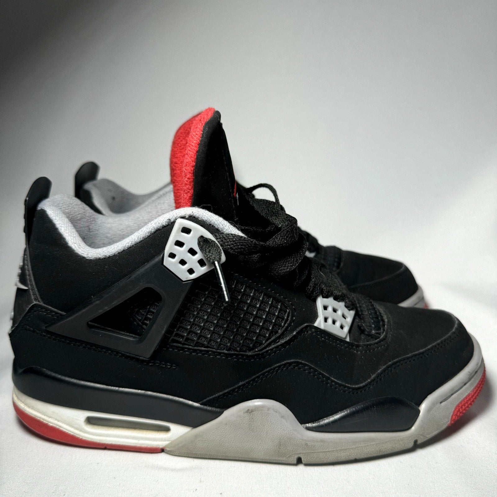 Air Jordan 4 Retro OG Bred 2019 Men's Shoes - Size 8.5