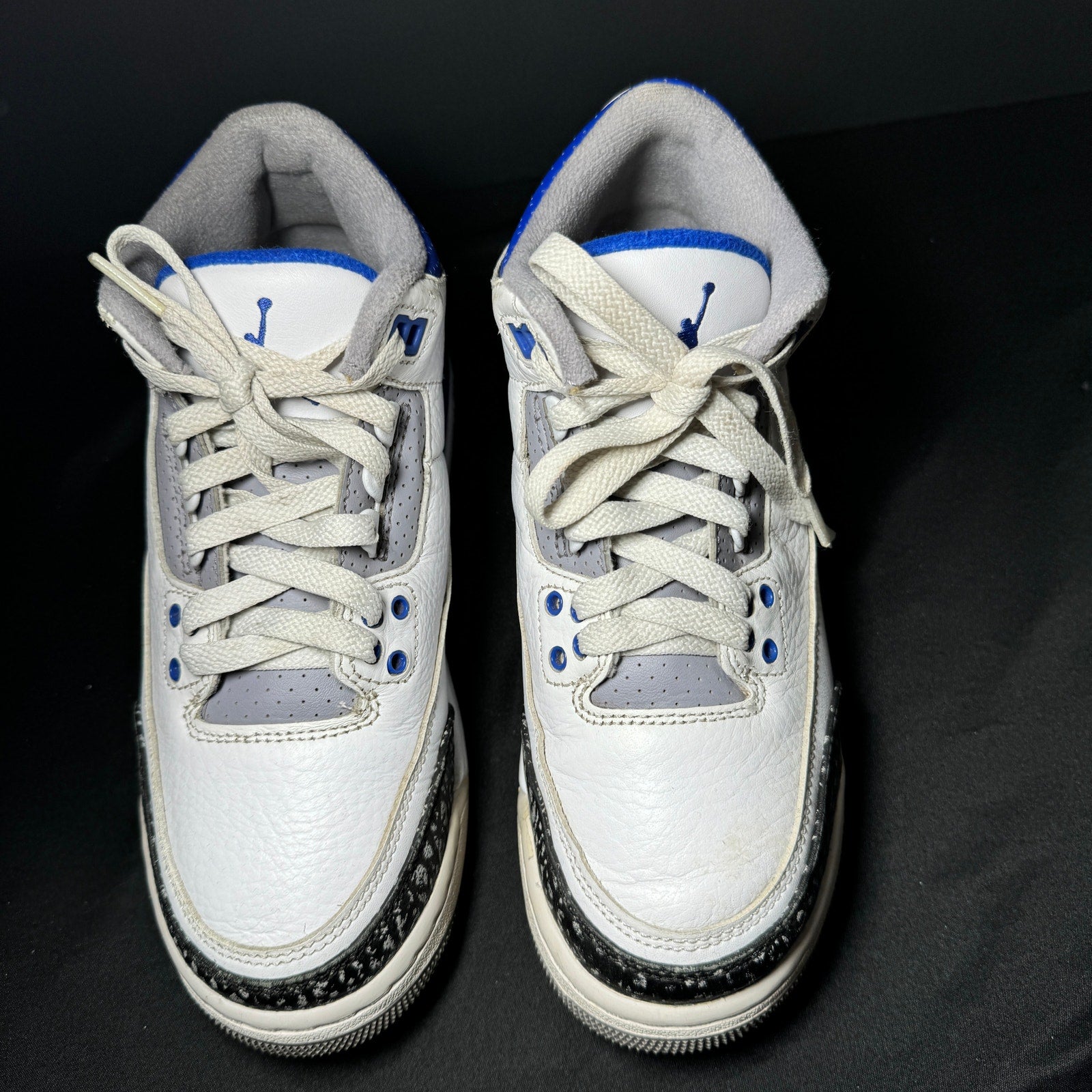 Air Jordan 3 Retro GS Racer Blue Men's Shoes - Size 5