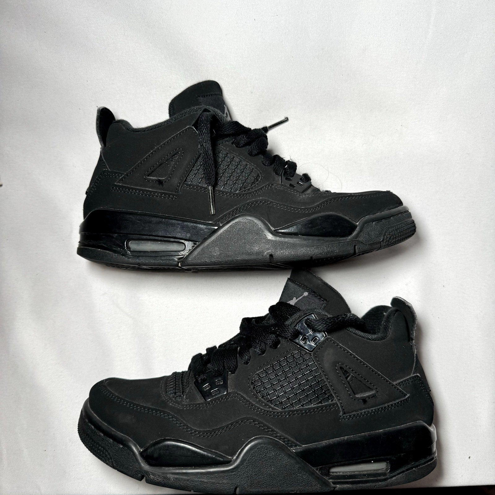 Air Jordan 4 Retro GS Black Cat 2020 Kids Shoes - Size 6