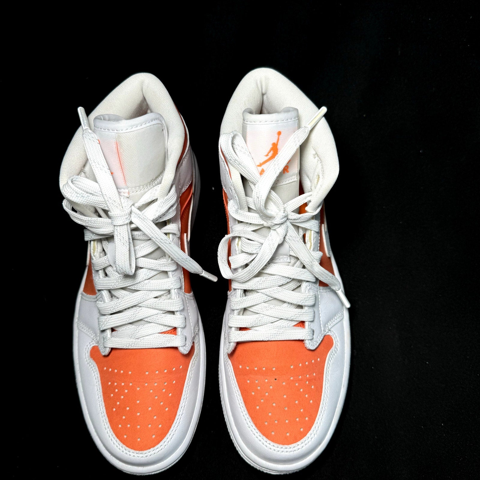 Air Jordan 1 Mid SE Bright Citrus Women's Shoes  - Size 7.5